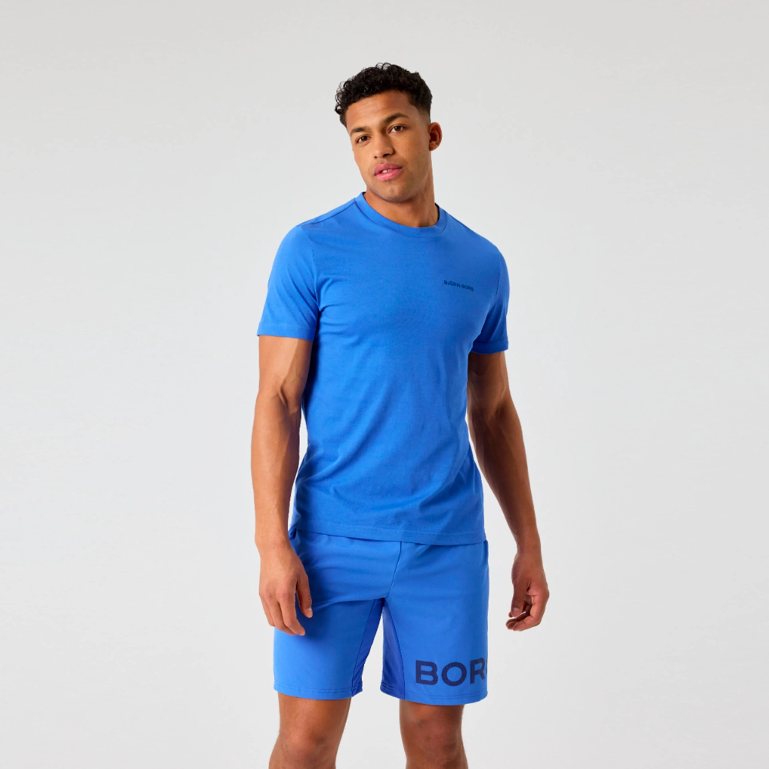 Borg T-Shirt Herren - hellblau