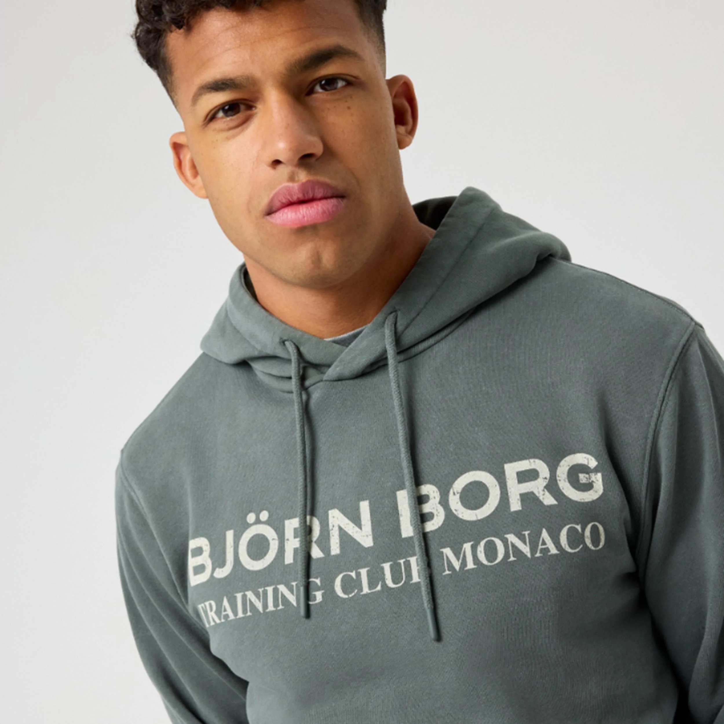 Classic Print Hoody Herren-dunkelgrün - Image 3