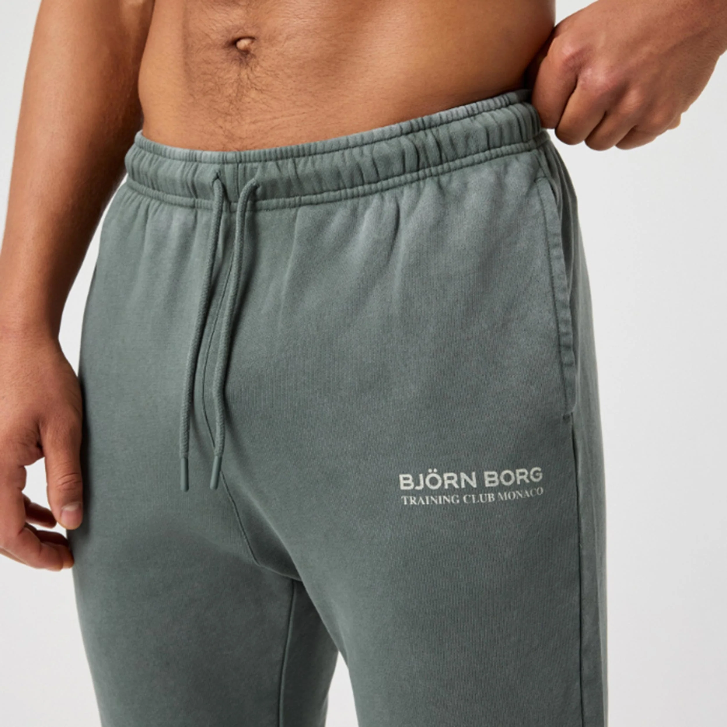 Classic Print Trainingshose Herren-dunkelgrün - Image 3