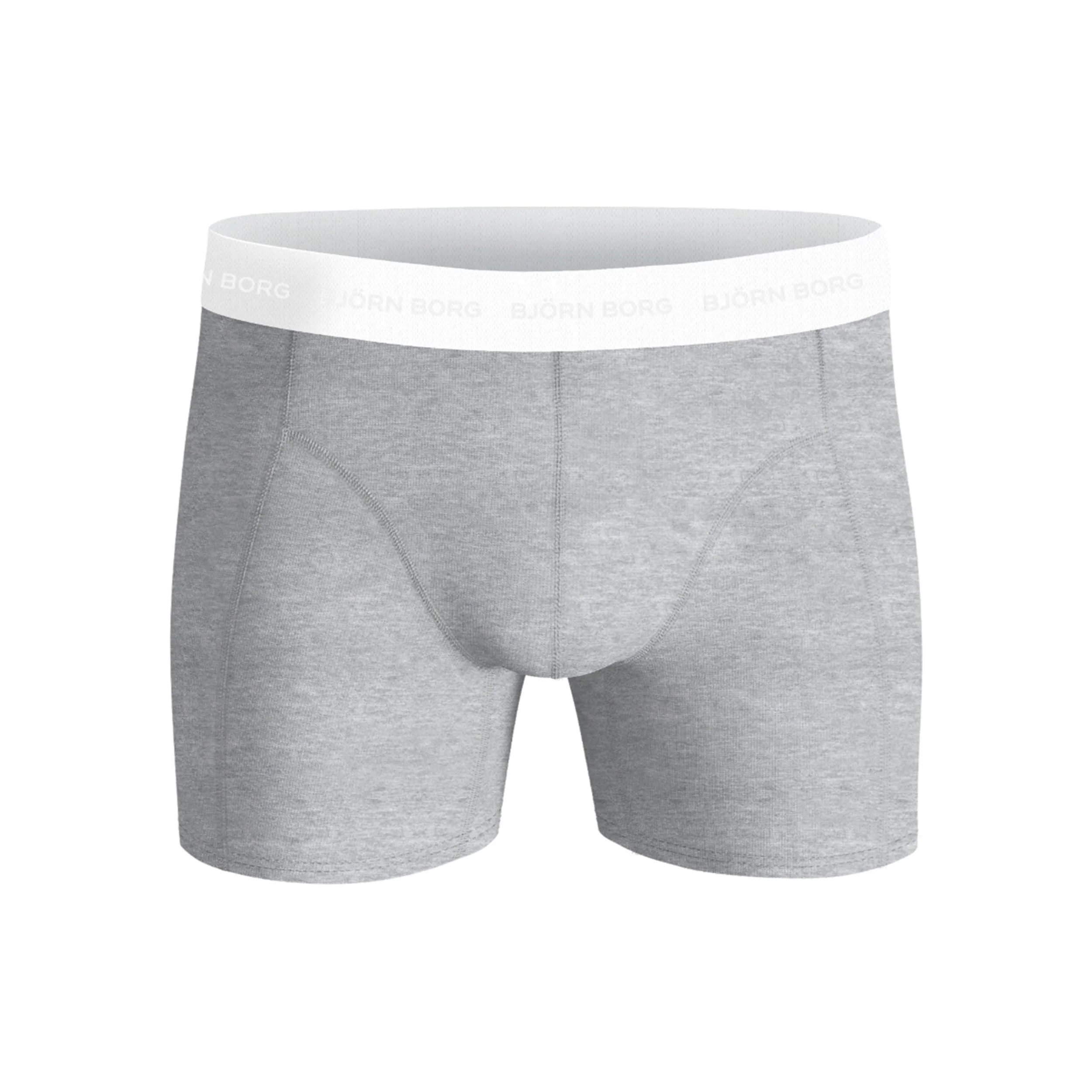 Cotton Stretch Boxer Short 3er Pack Herren - schwarz, mehrfarbig - Image 5