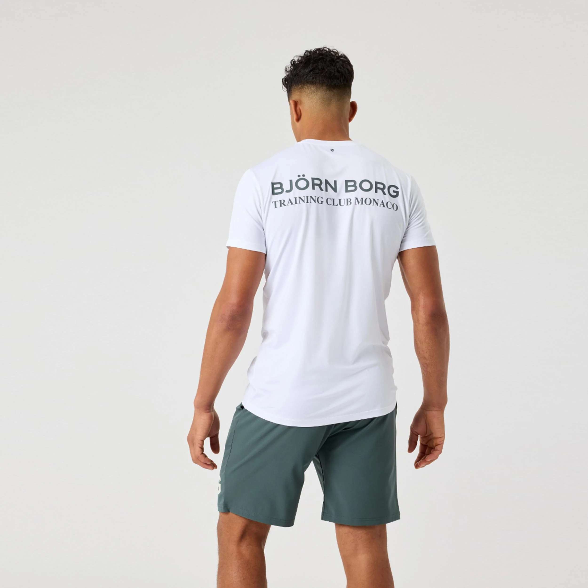 Graphic T-Shirt Herren-weiß - Image 2