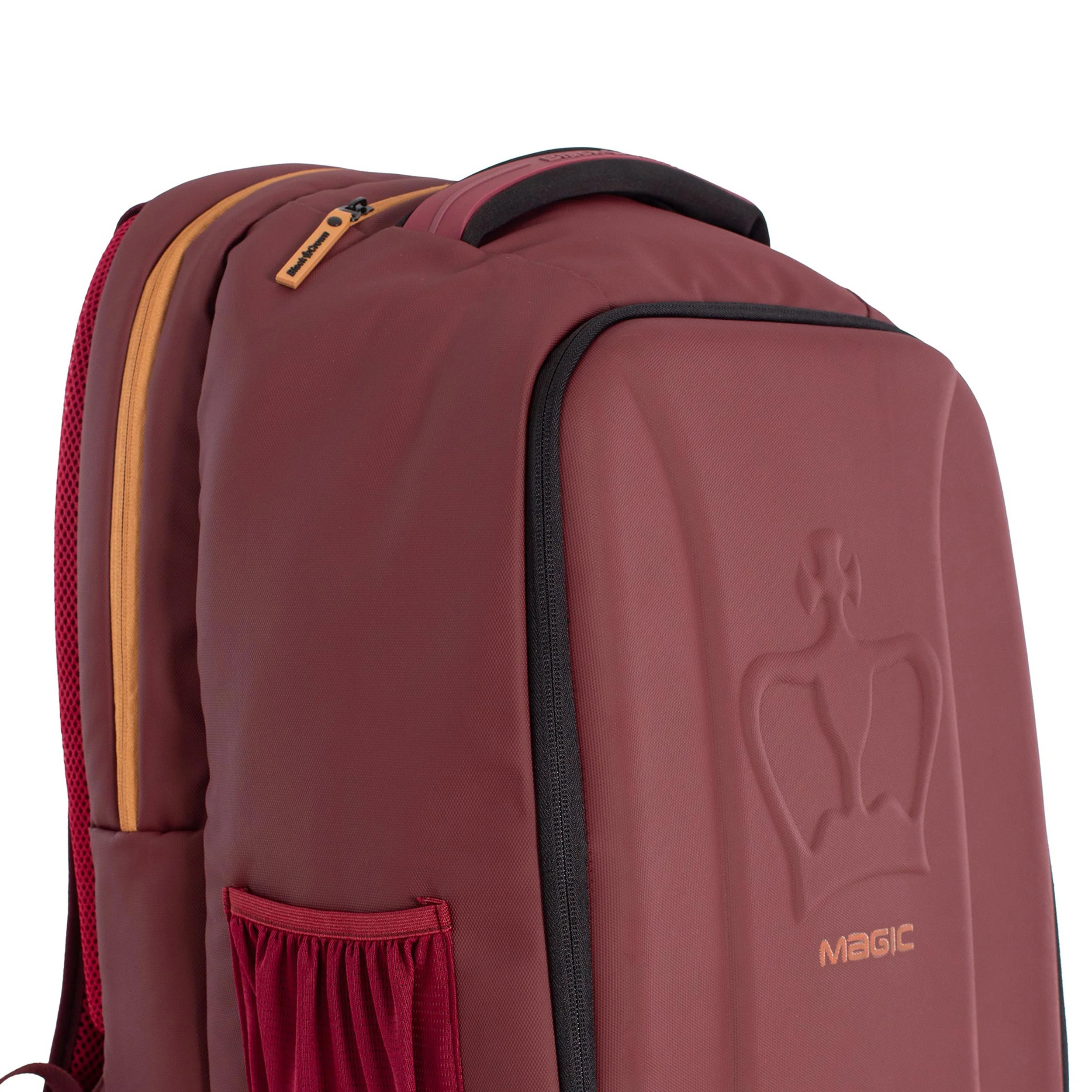 Magic Rucksack-Weinrot,Gold - Image 4