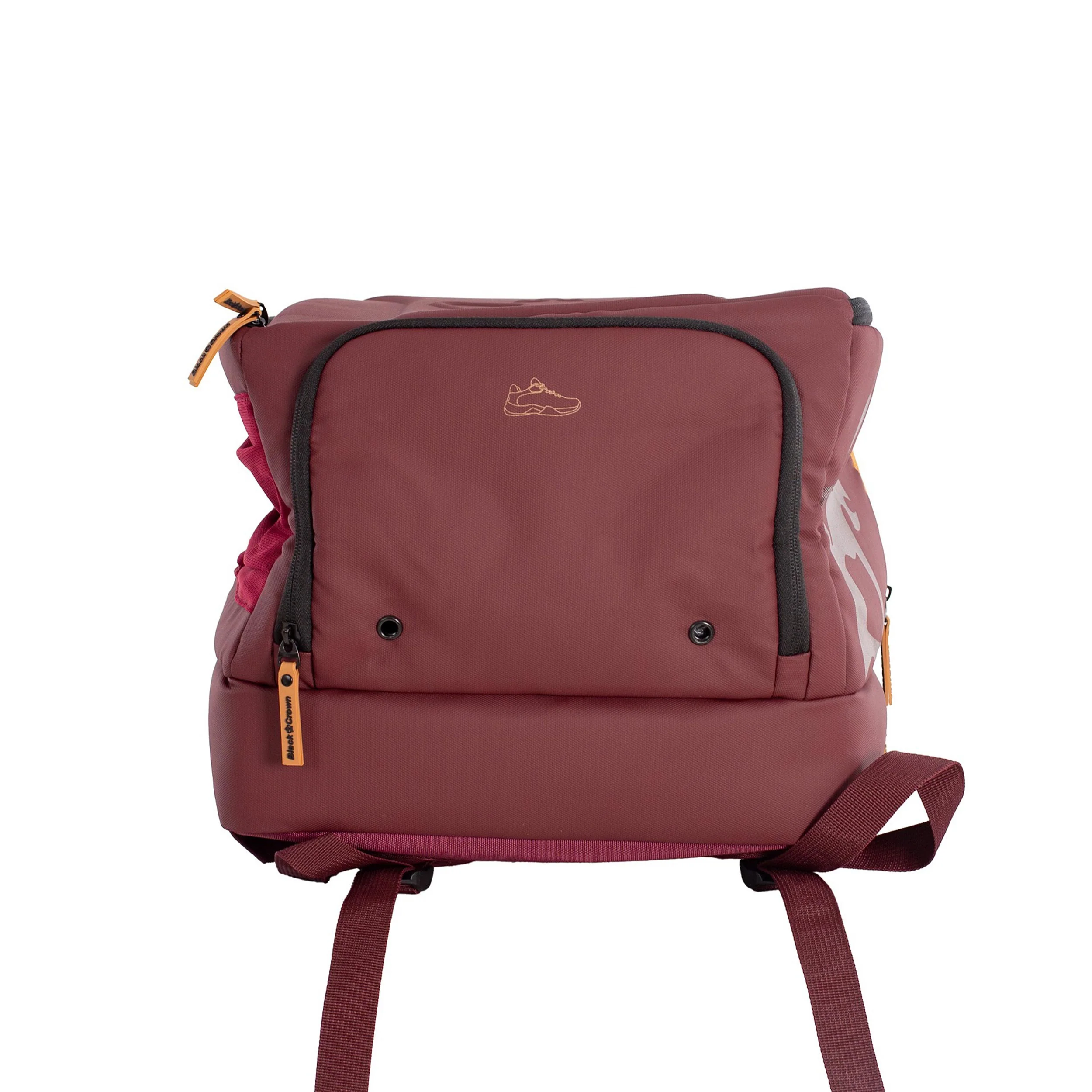 Magic Rucksack-Weinrot,Gold - Image 8