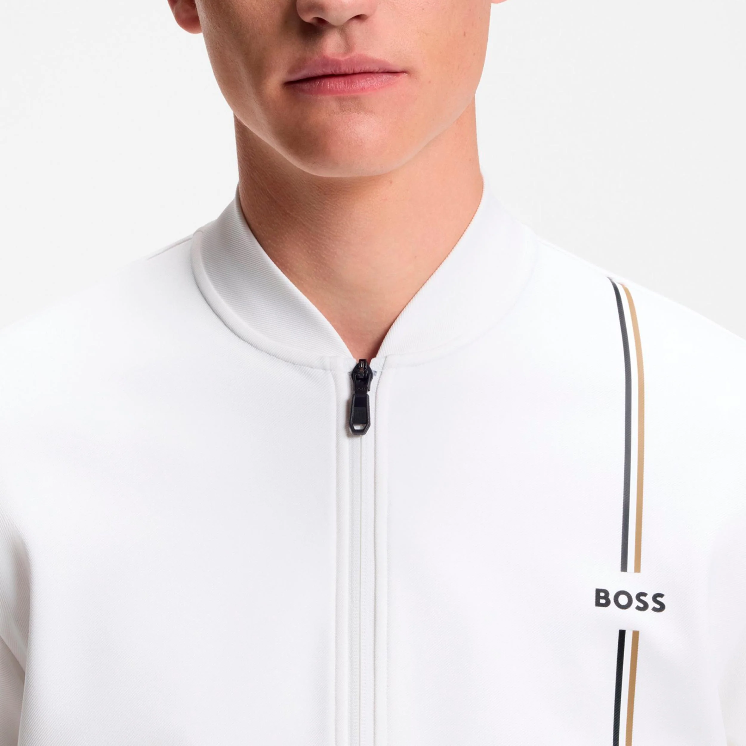 Game Full Zip Sweatjacke Herren - weiß - Image 4