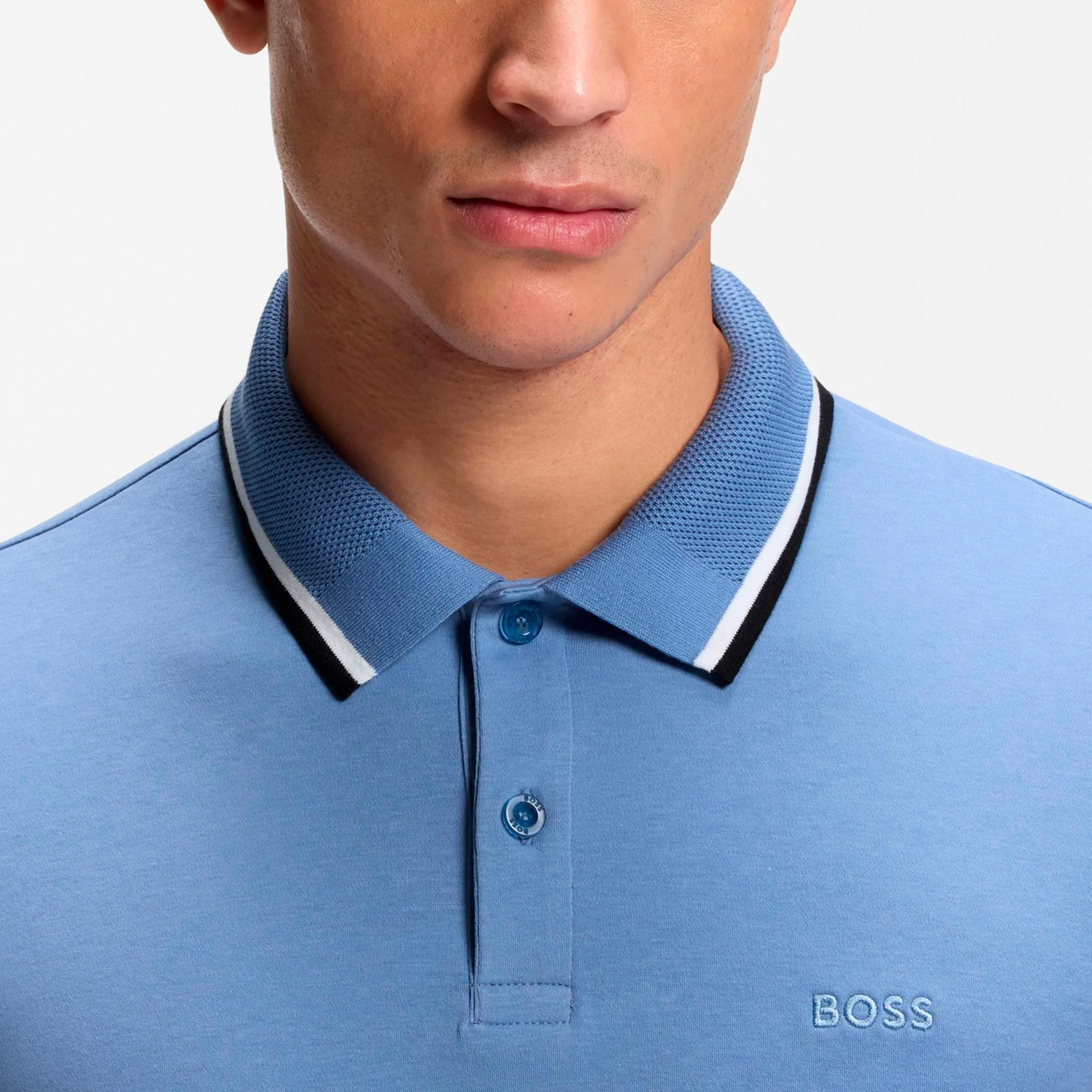 Join Paddy Polo Herren-blaugrau - Image 4