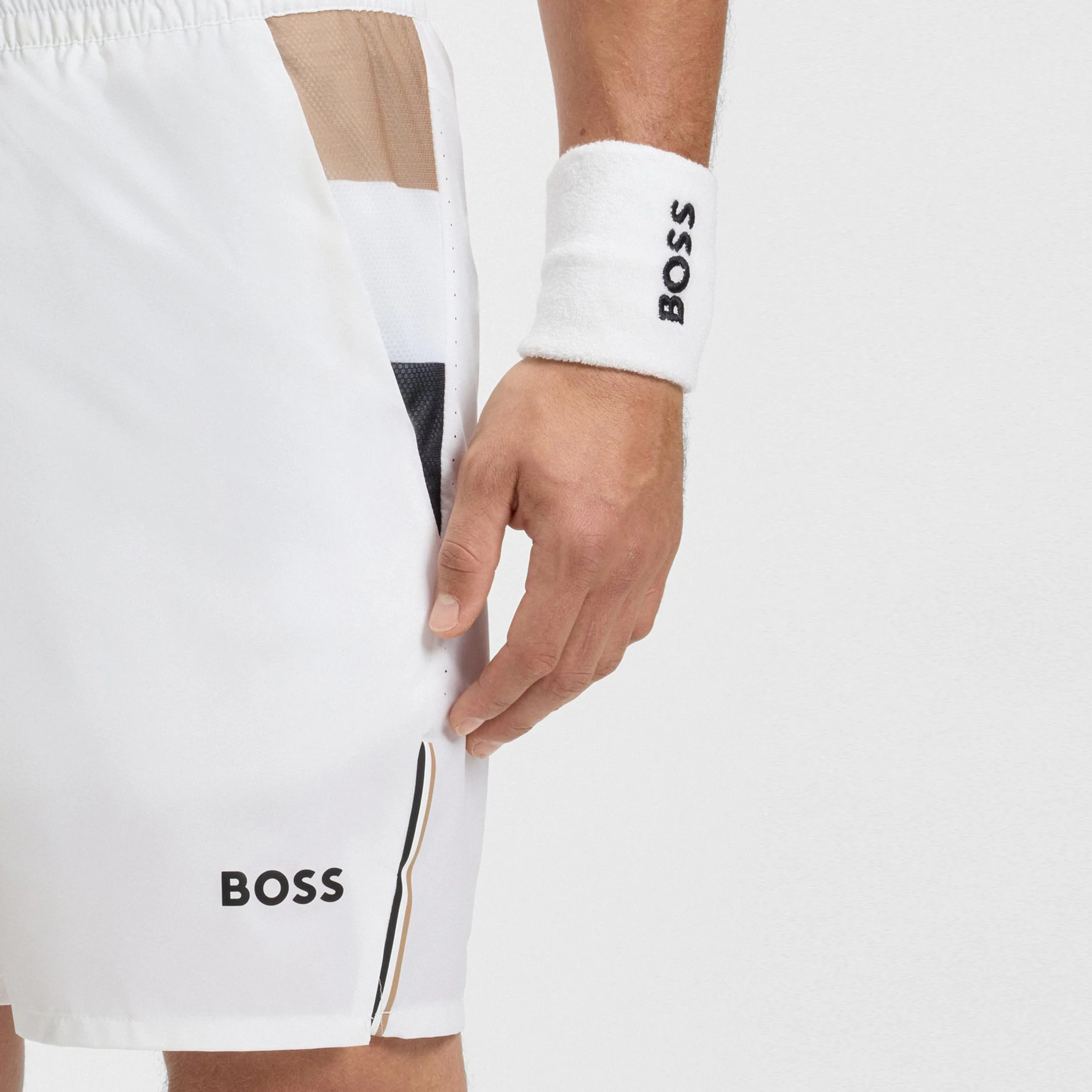 Match 9in Shorts Herren-Weiß - Image 3