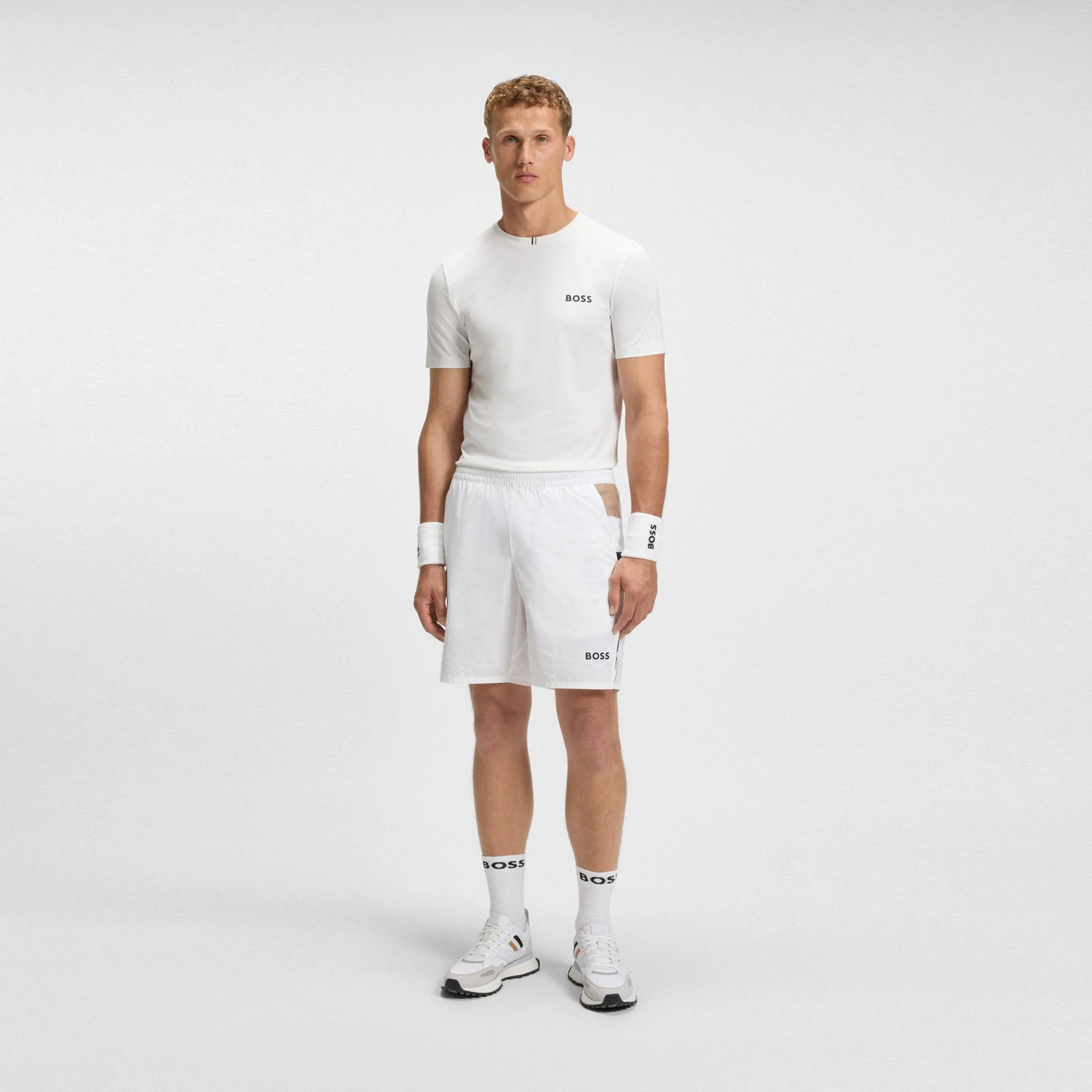 Match 9in Shorts Herren-Weiß - Image 4