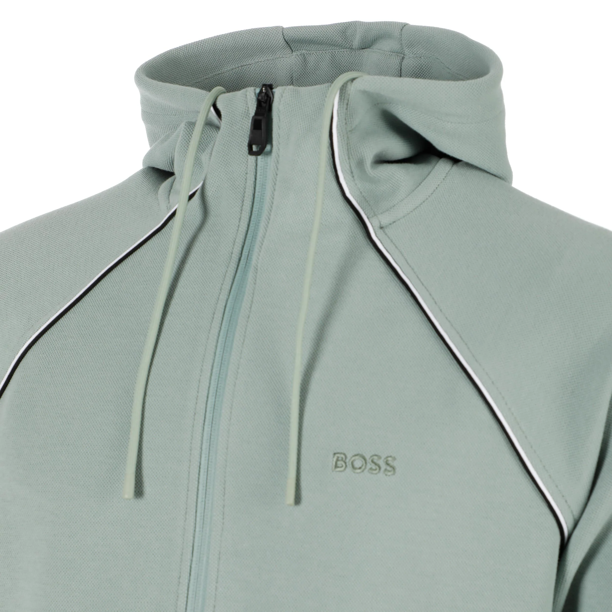 Saggy Sweatjacke Herren - salbei - Image 3