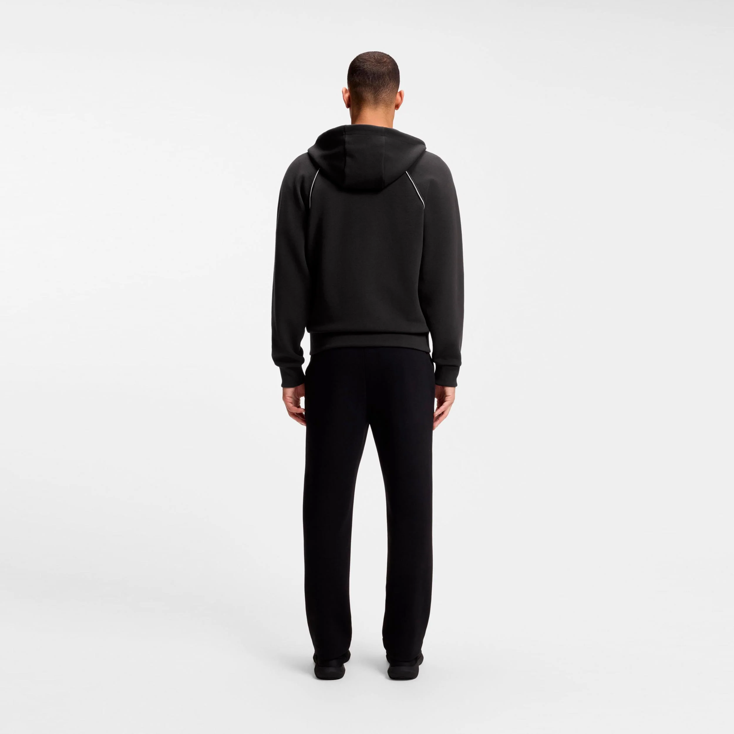 Saggy Sweatjacke Herren - schwarz - Image 3