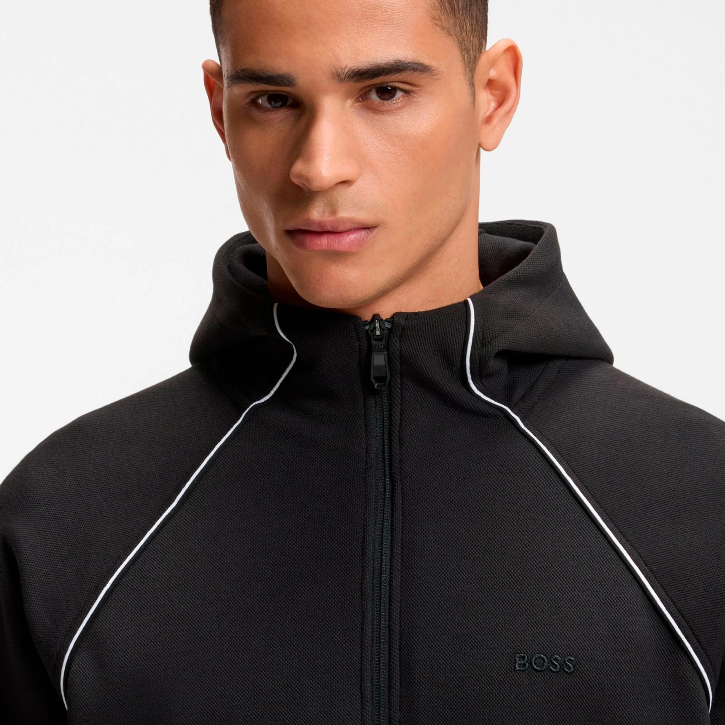 Saggy Sweatjacke Herren - schwarz - Image 4
