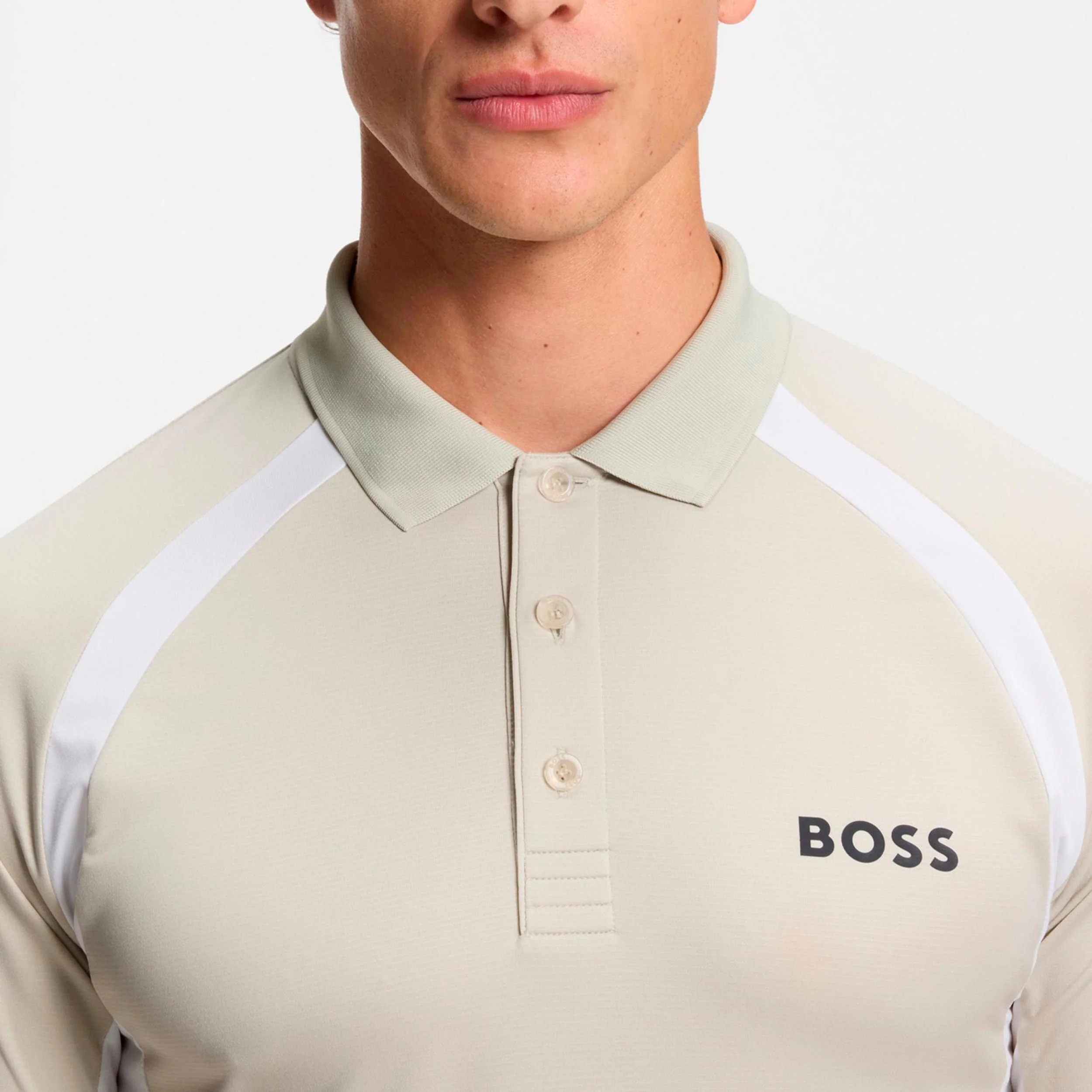 Spin Polo Herren-beige - Image 3