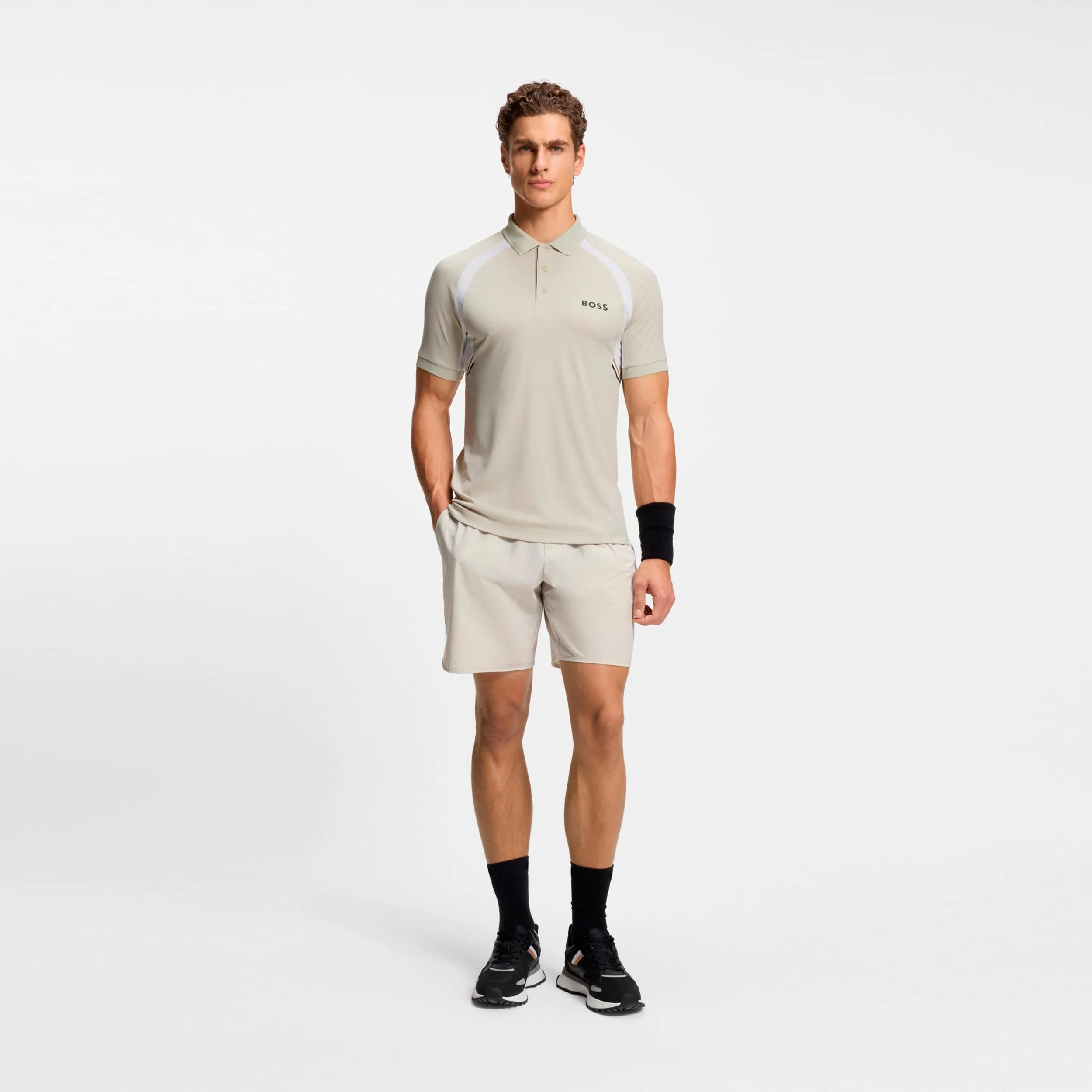 Spin Polo Herren-beige - Image 4