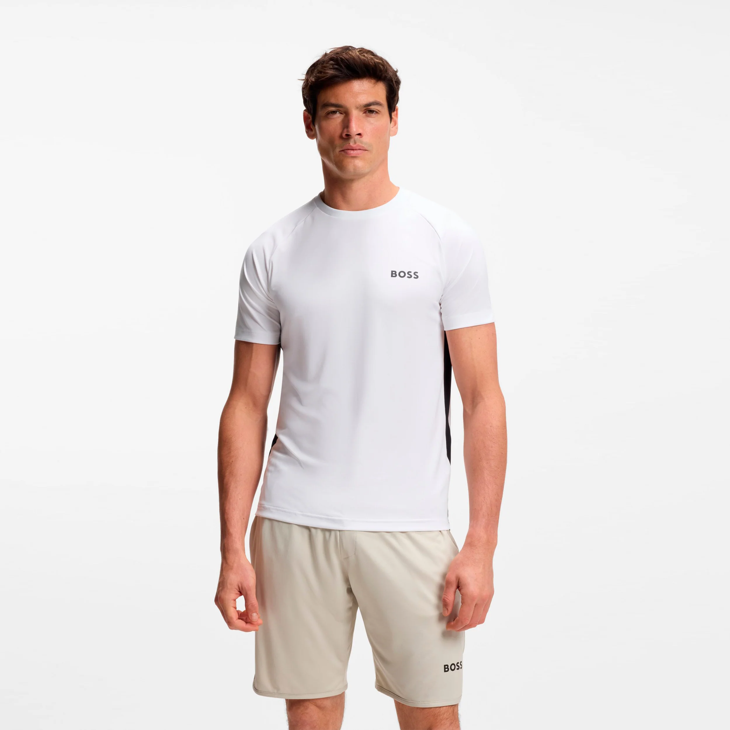 Spin T-Shirt Herren-weiß
