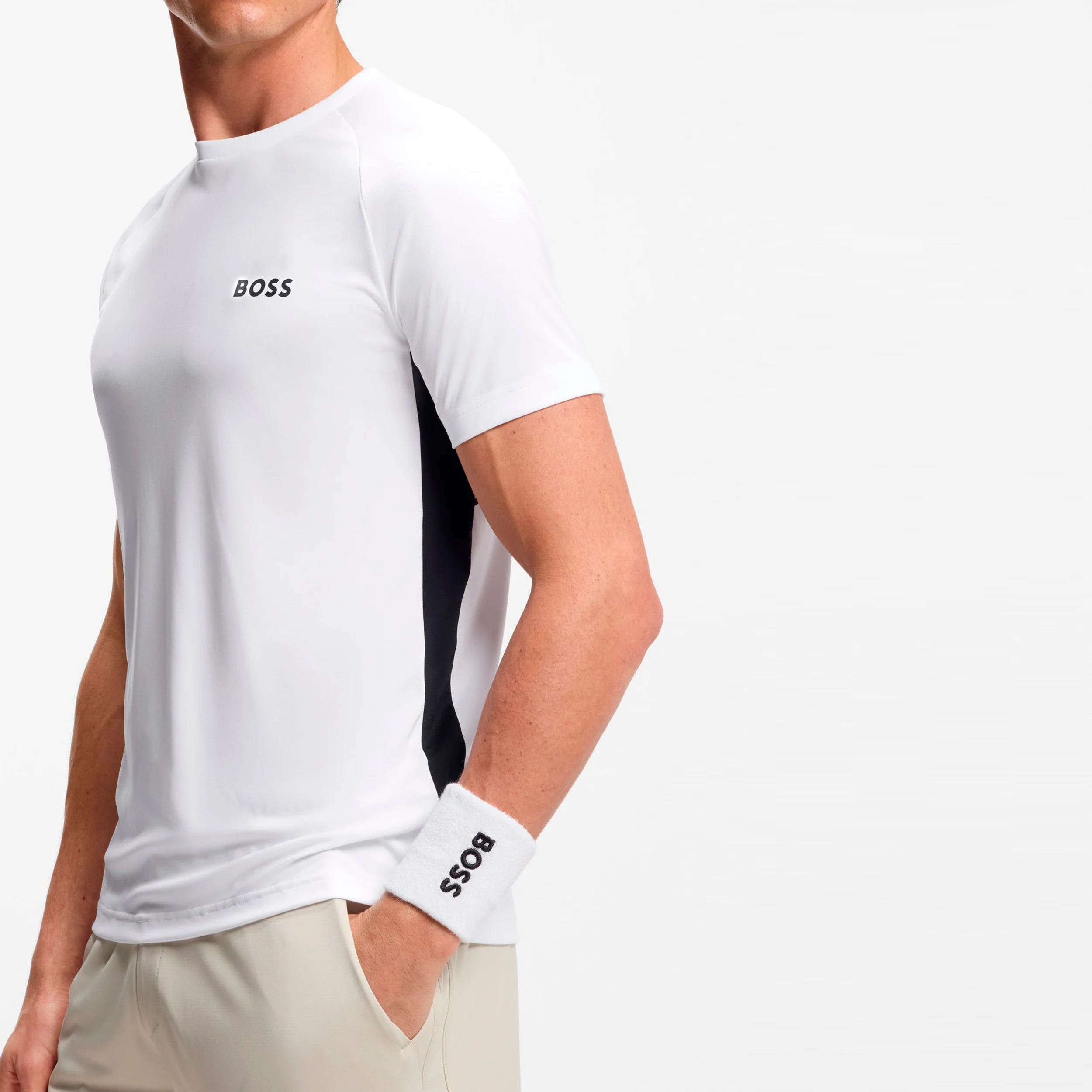 Spin T-Shirt Herren-weiß - Image 4
