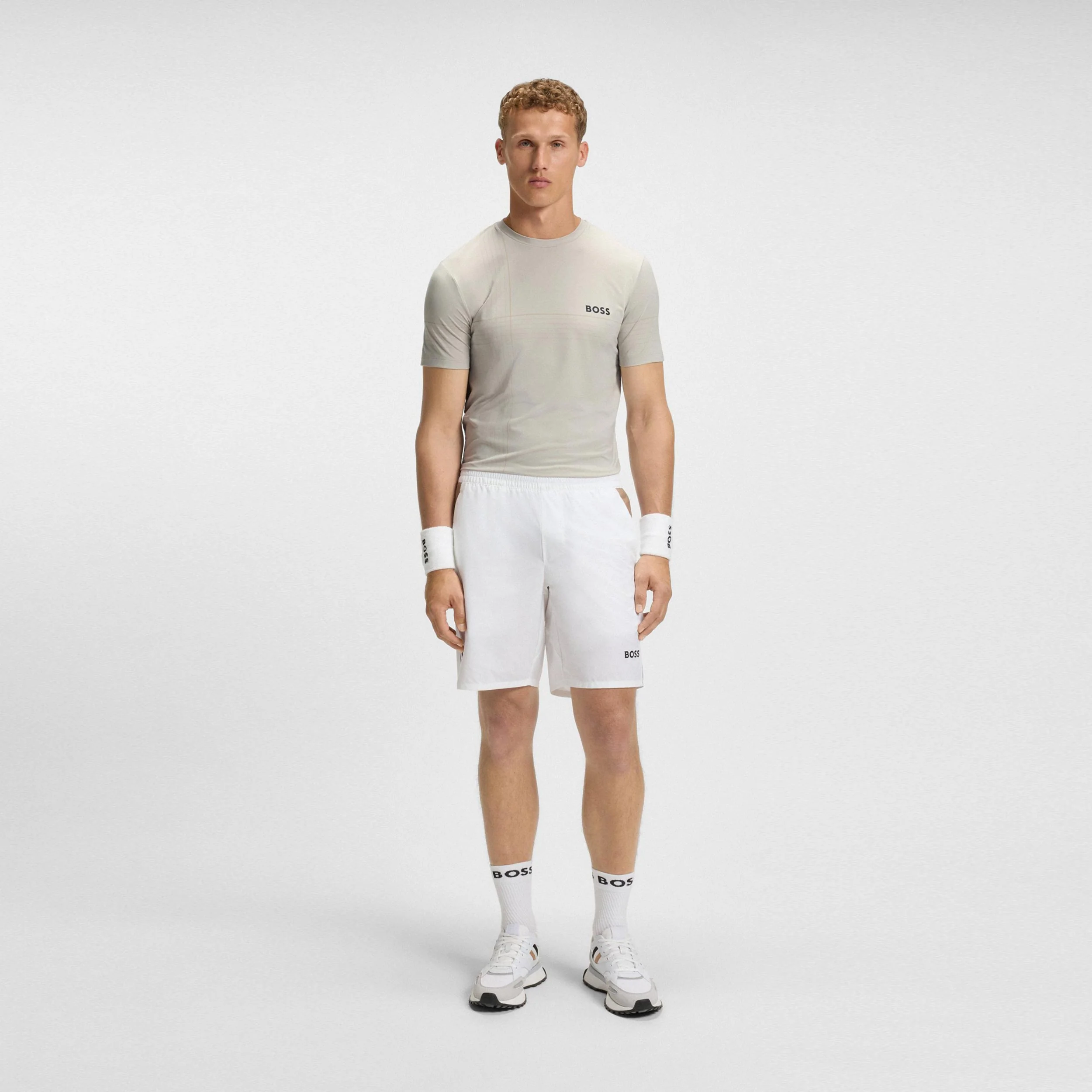 Tech TOC T-Shirt Herren-Beige - Image 2