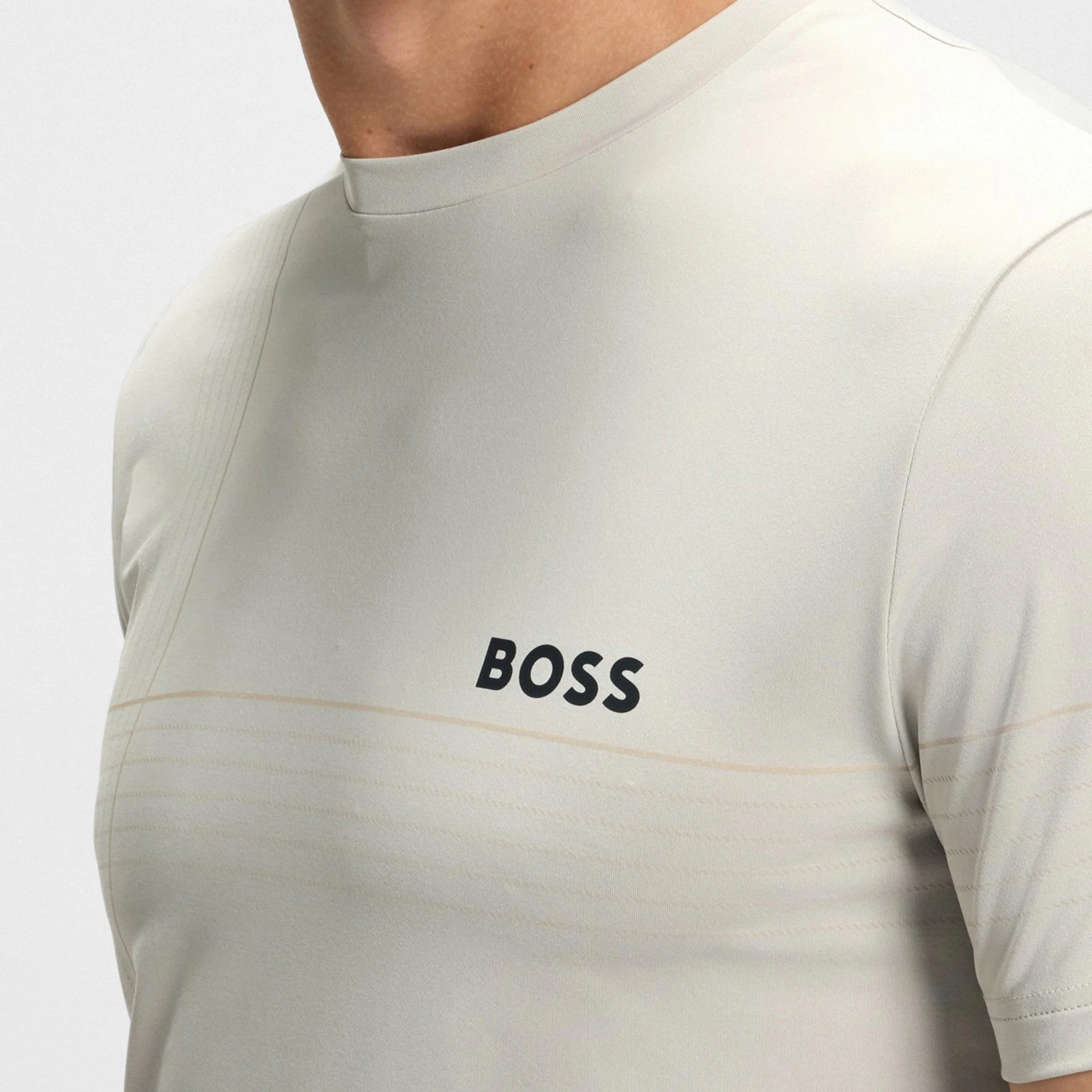 Tech TOC T-Shirt Herren-Beige - Image 4