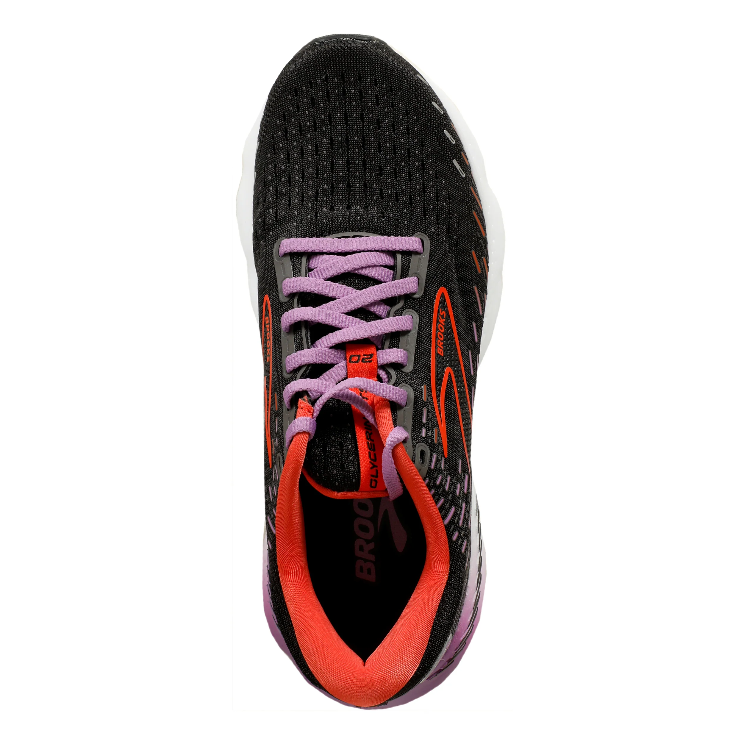 Glycerin 20 Neutralschuh Damen-Schwarz,Orange - Image 3