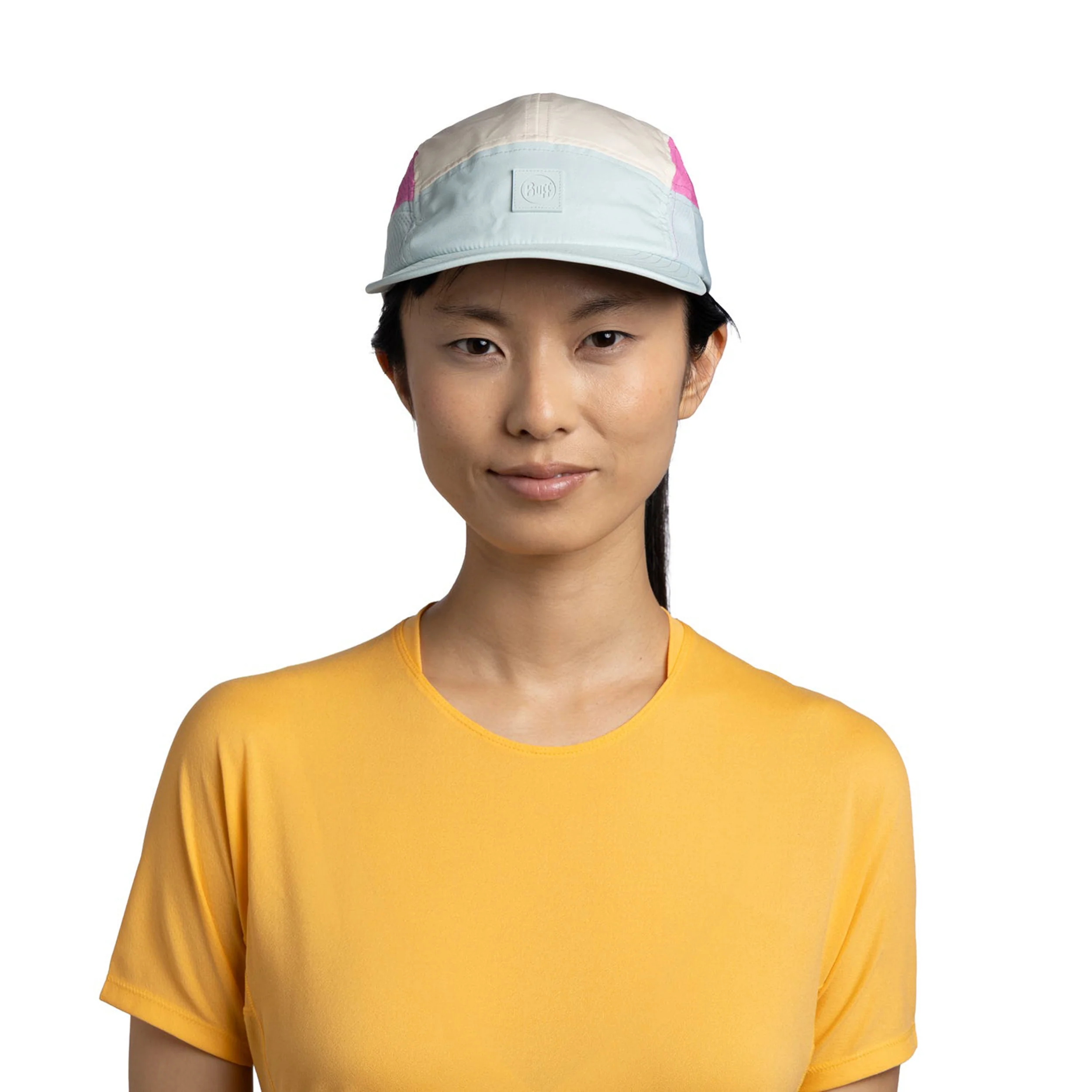 5 Panel Go Cap Unisex-grün, mehrfarbig - Image 4