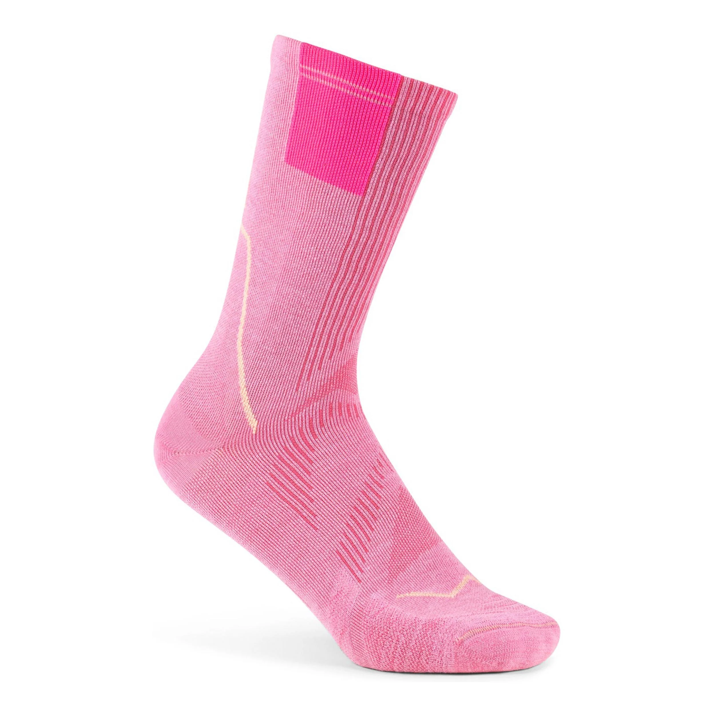 Coolnet Crew Laufsocken Unisex-pink