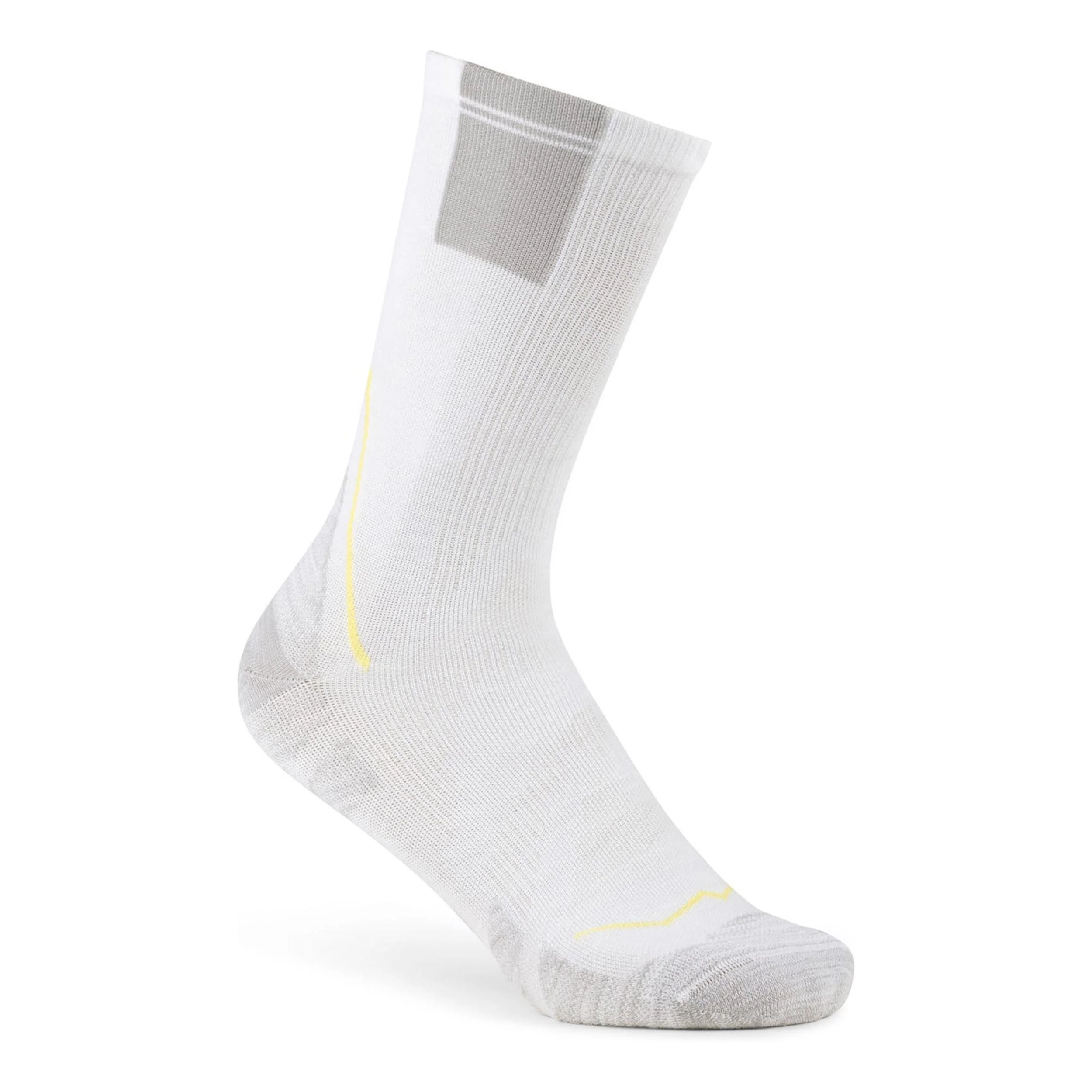 Coolnet Crew Laufsocken Unisex-weiß