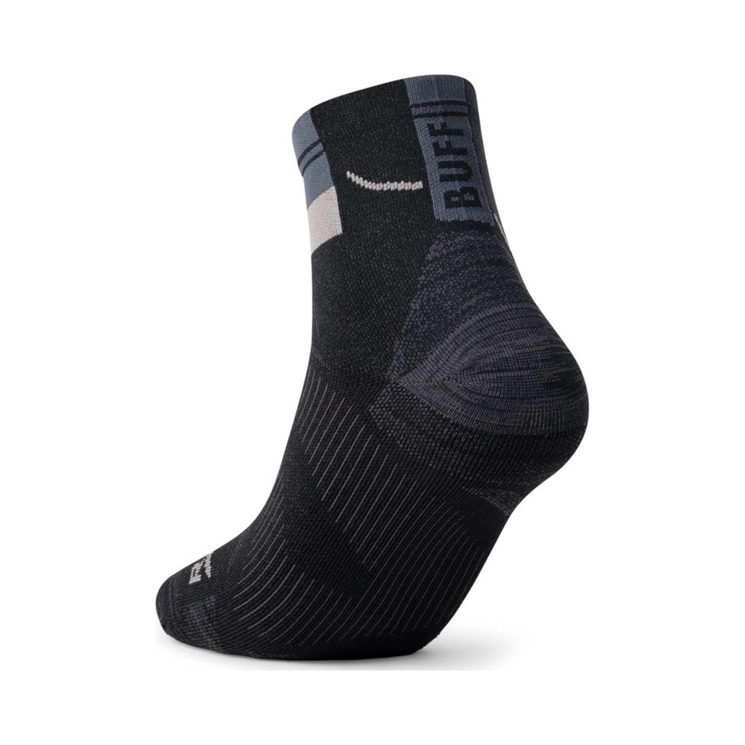 Coolnet Quarter Laufsocken Unisex-schwarz - Image 2