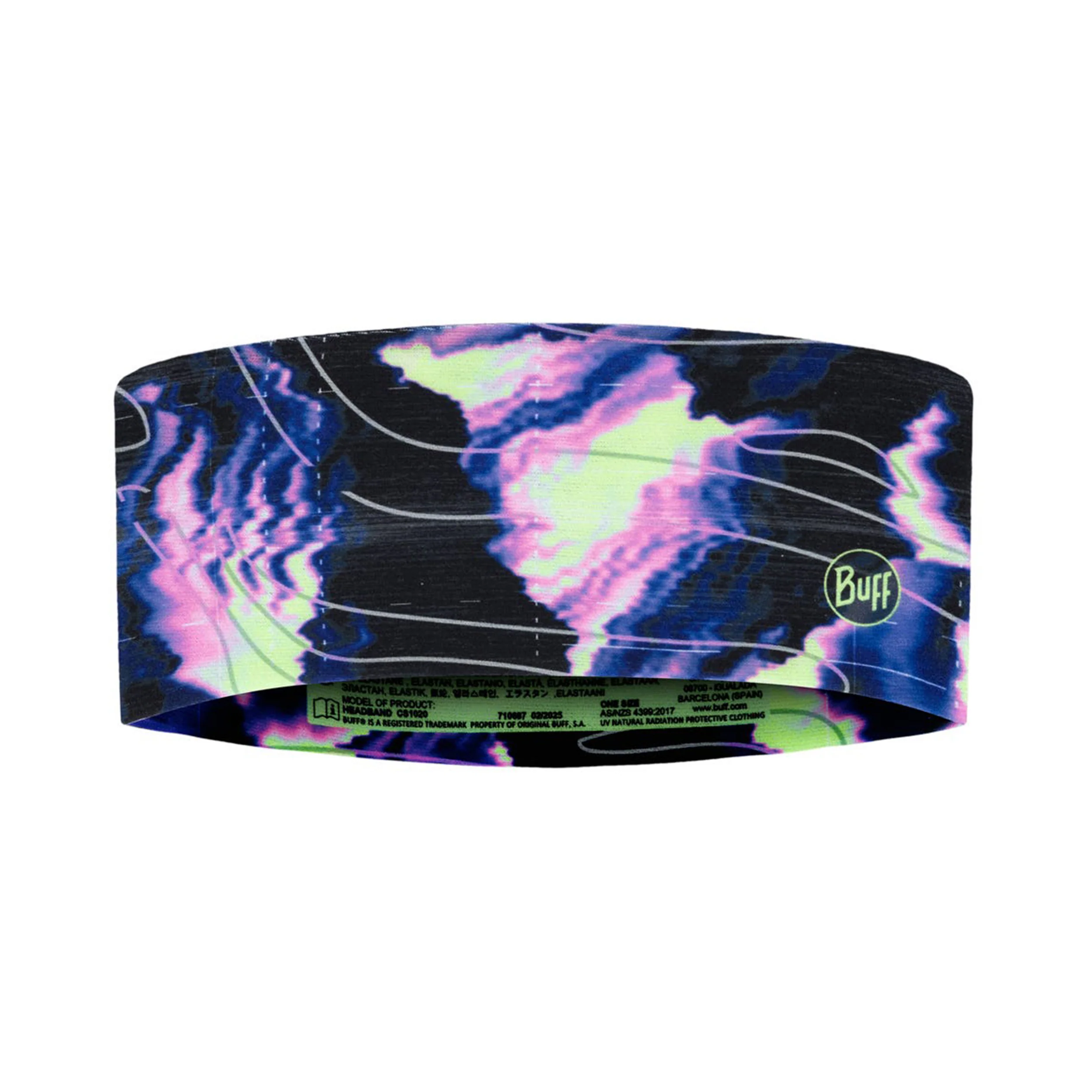 CoolNet UV® Wide Stirnband Unisex-blau