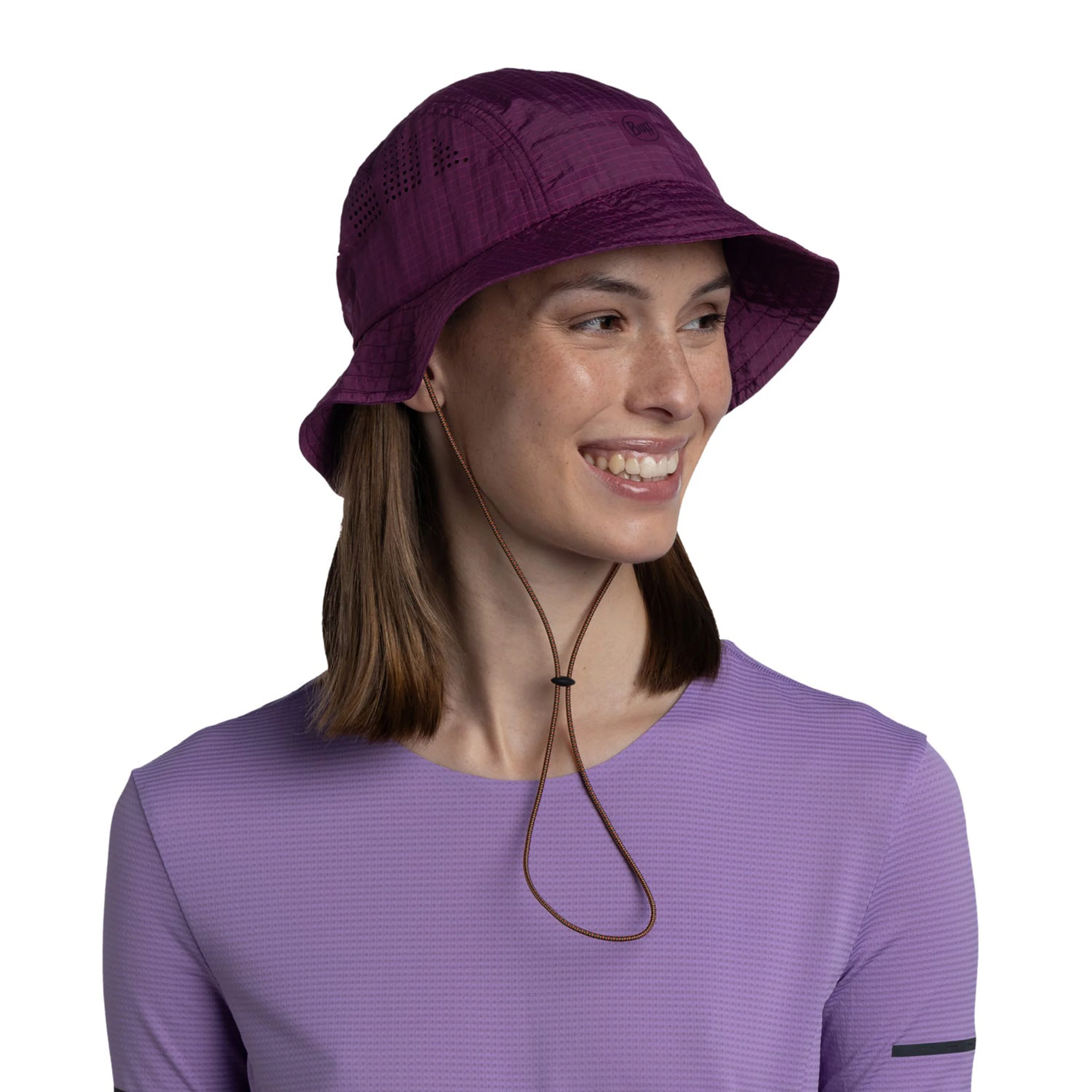 Go Bucket Cap Unisex-lila - Image 5