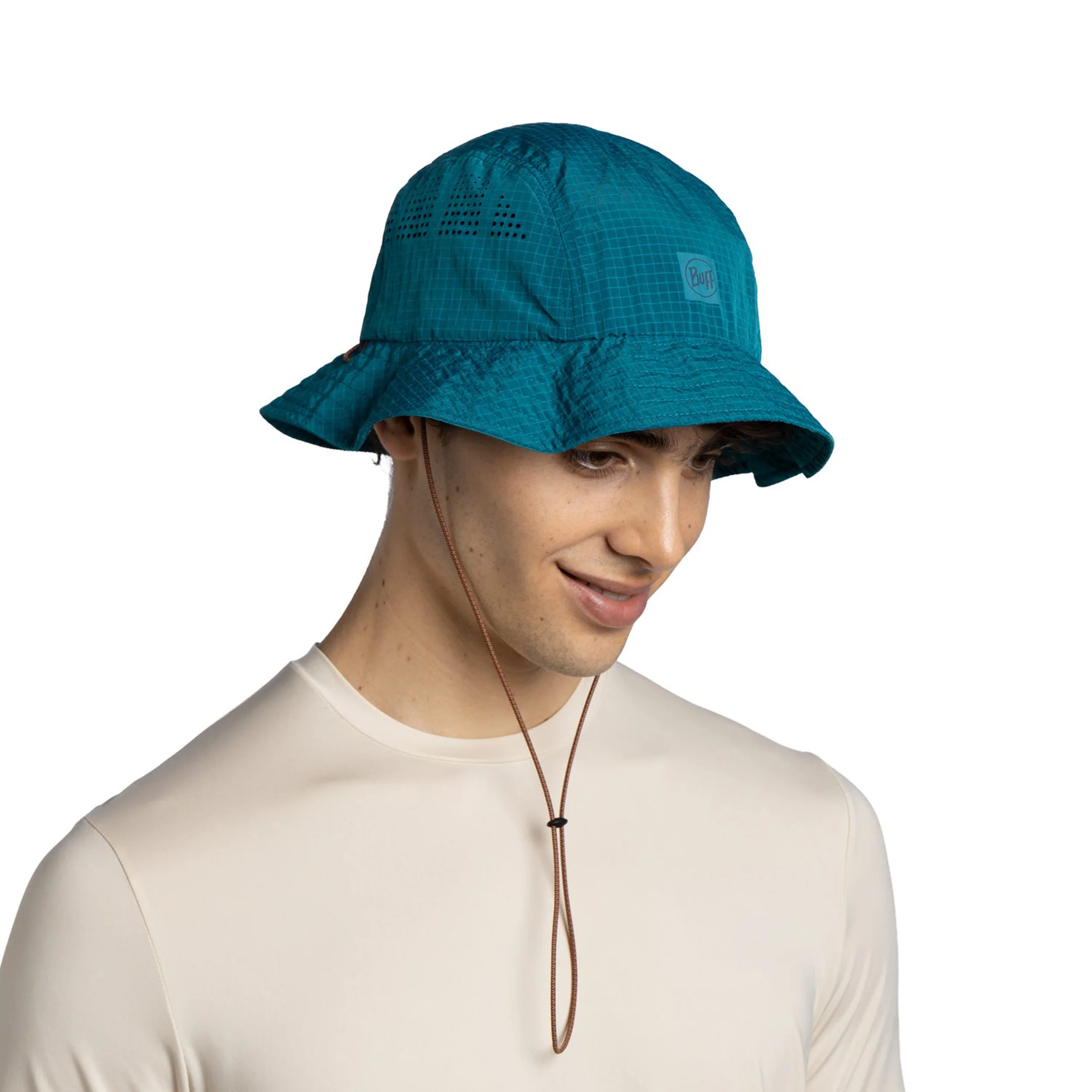 Go Bucket Cap Unisex-türkis - Image 4