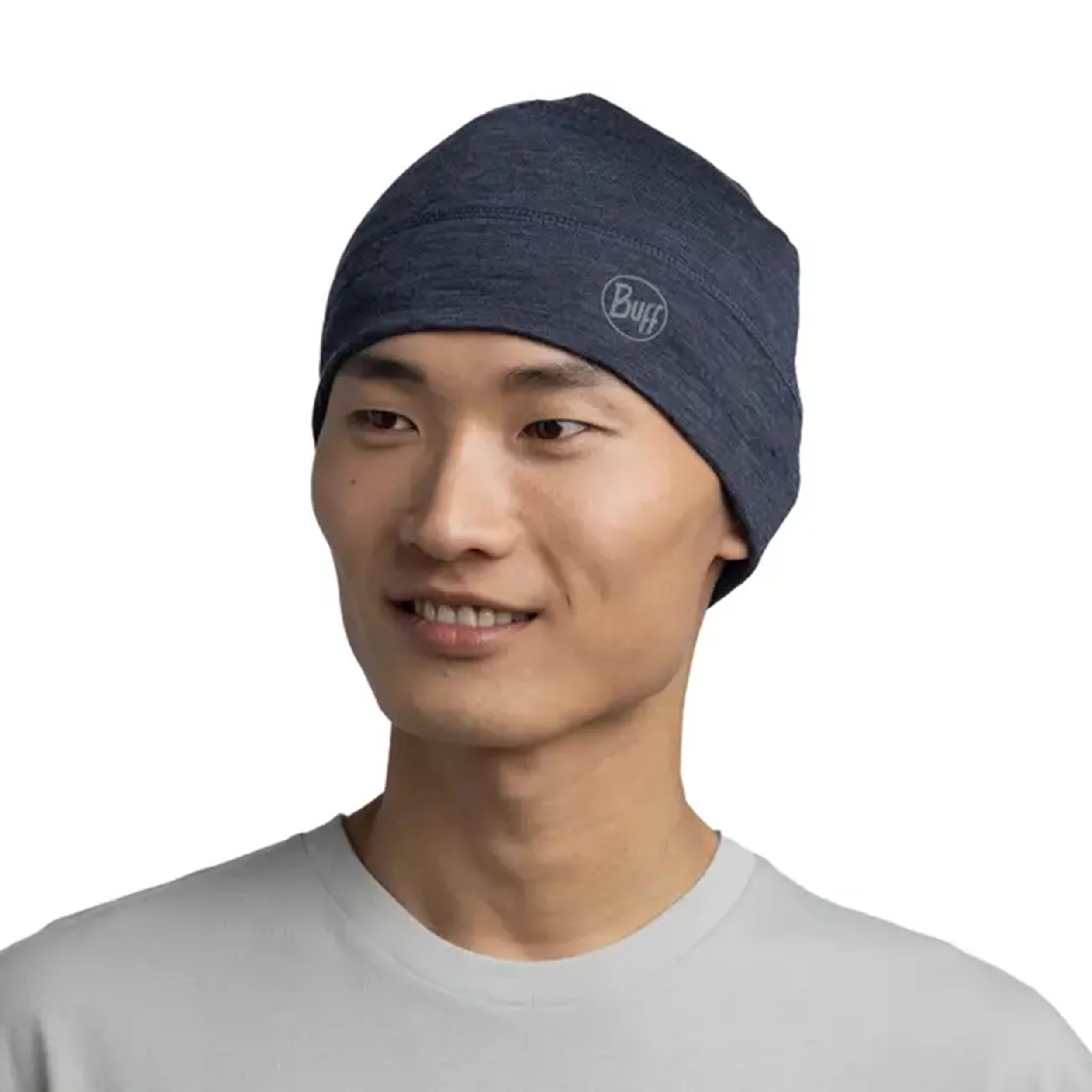 Merino Lightweight Mütze-Dunkelblau - Image 2