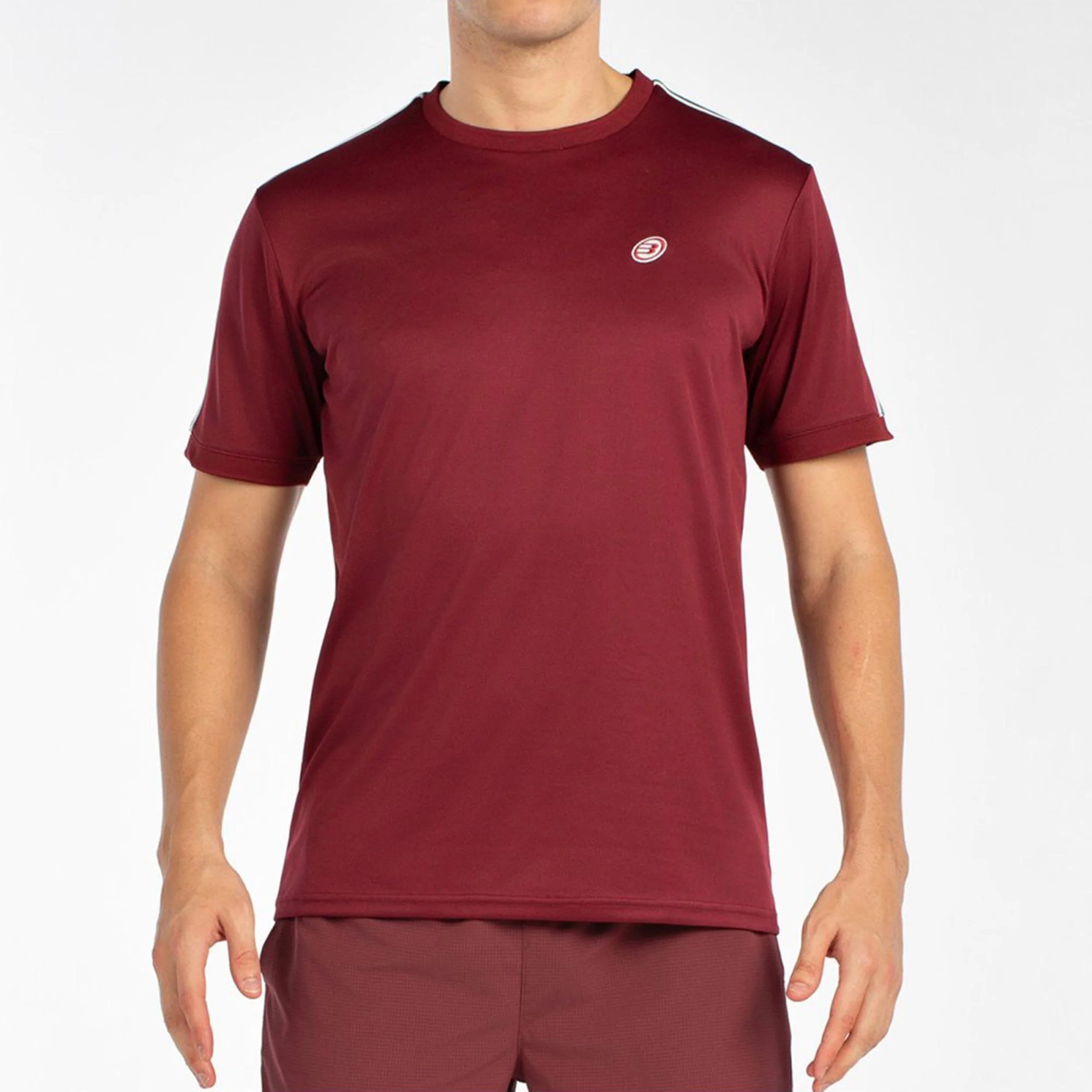 Alder T-Shirt Herren-Dunkelrot - Image 2