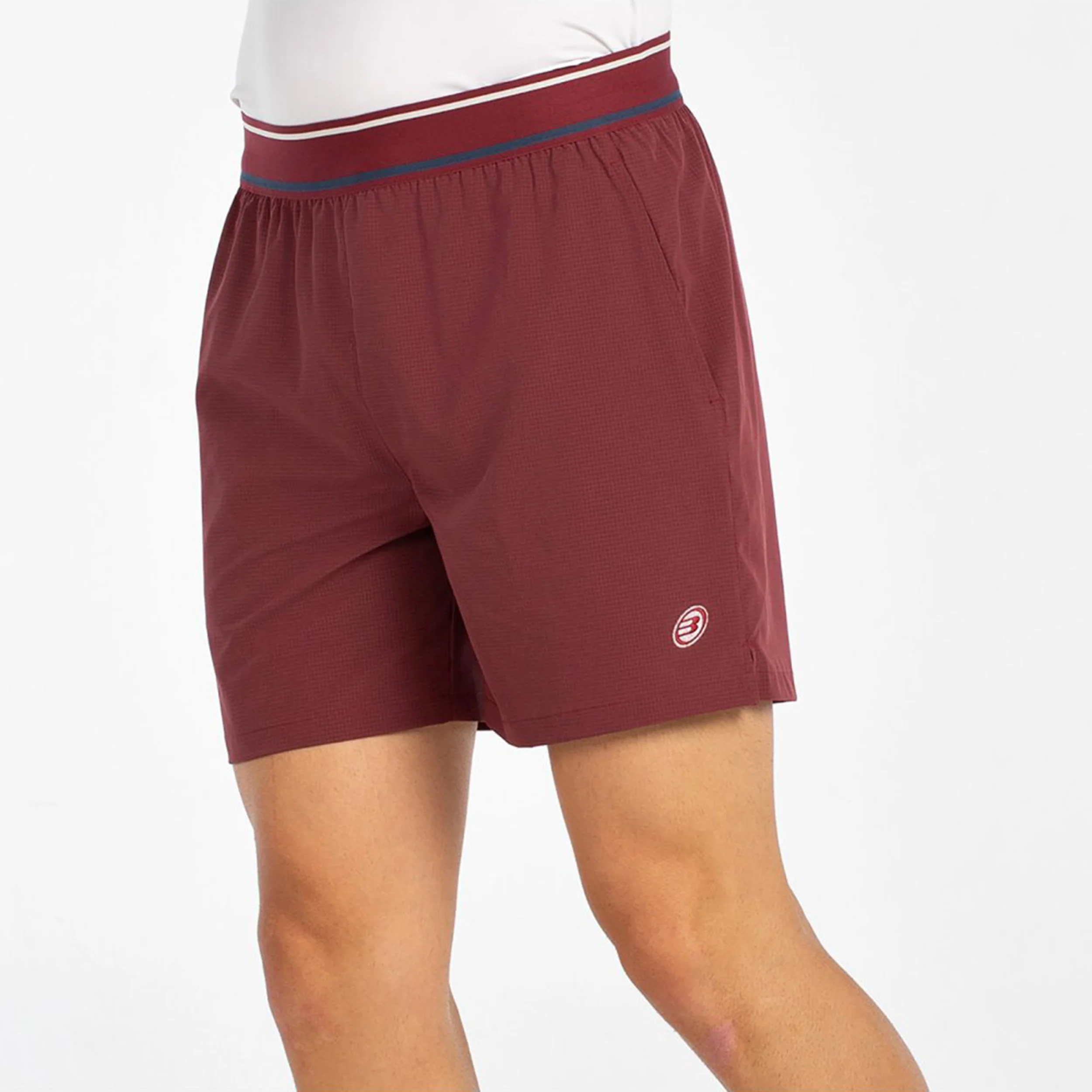 Alu Shorts Herren-dunkelrot - Image 3