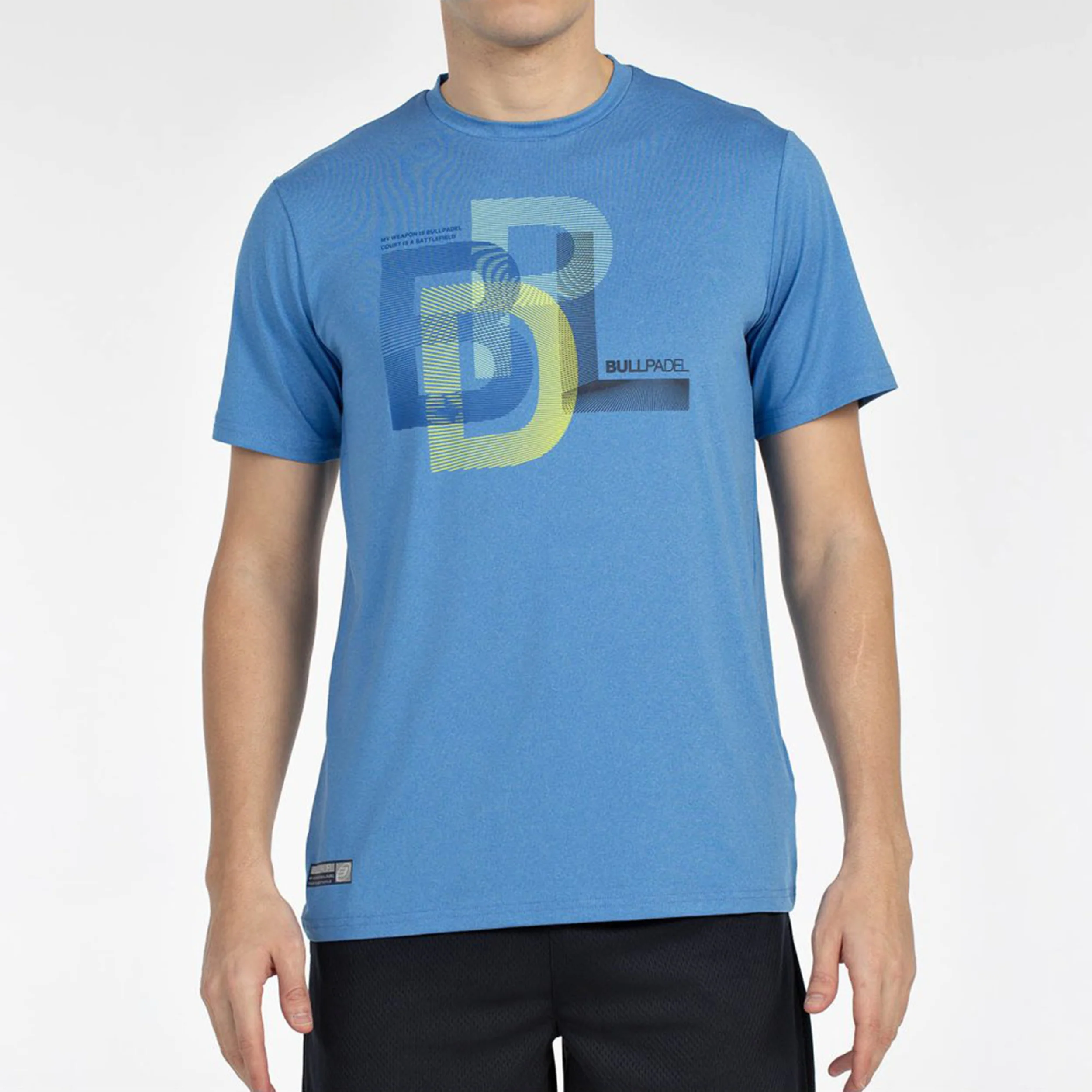 Bebas T-Shirt Herren-Blau - Image 2
