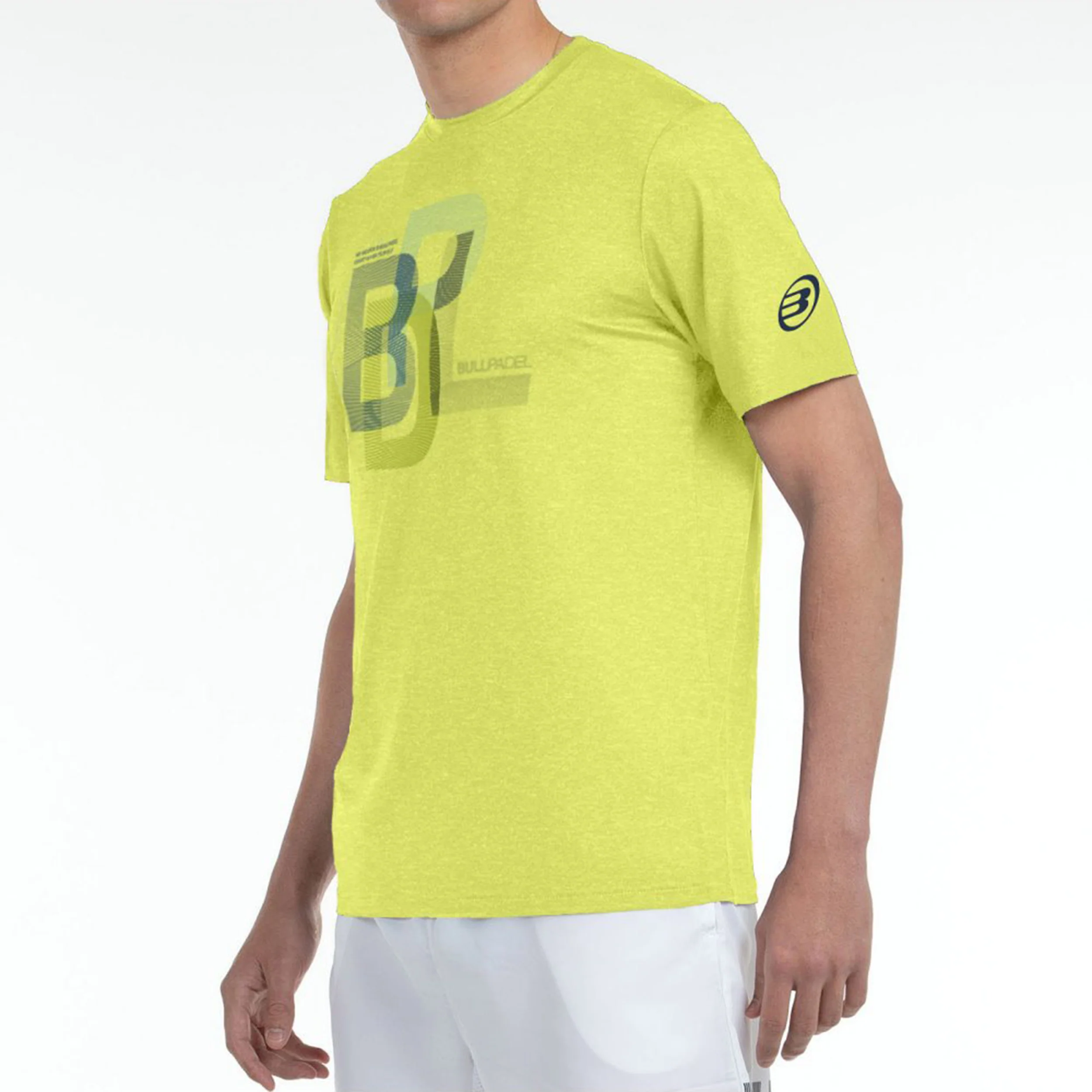 Bebas T-Shirt Herren-Gelb - Image 2