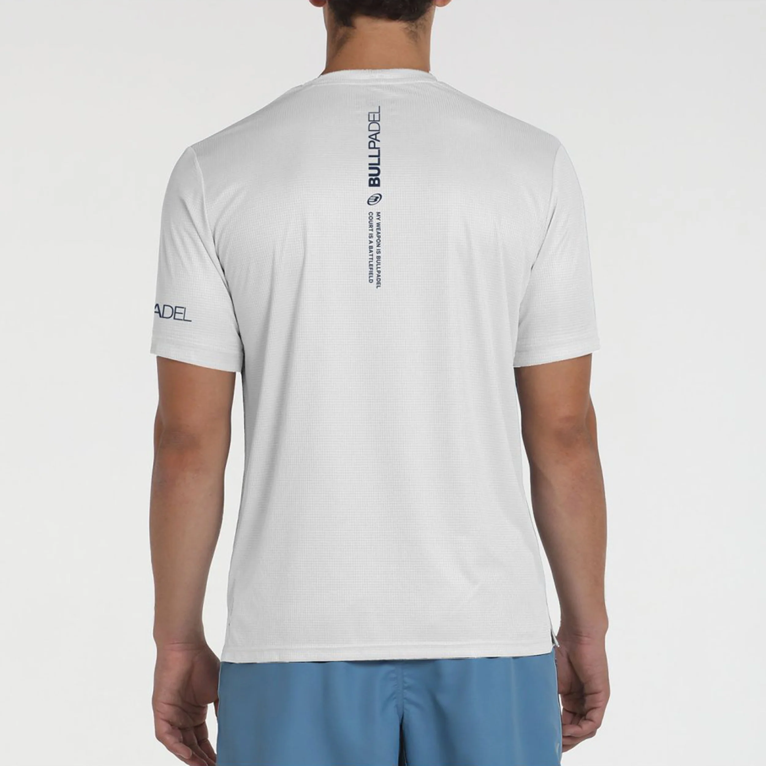 Beque T-Shirt Herren-Weiß,Hellblau - Image 5