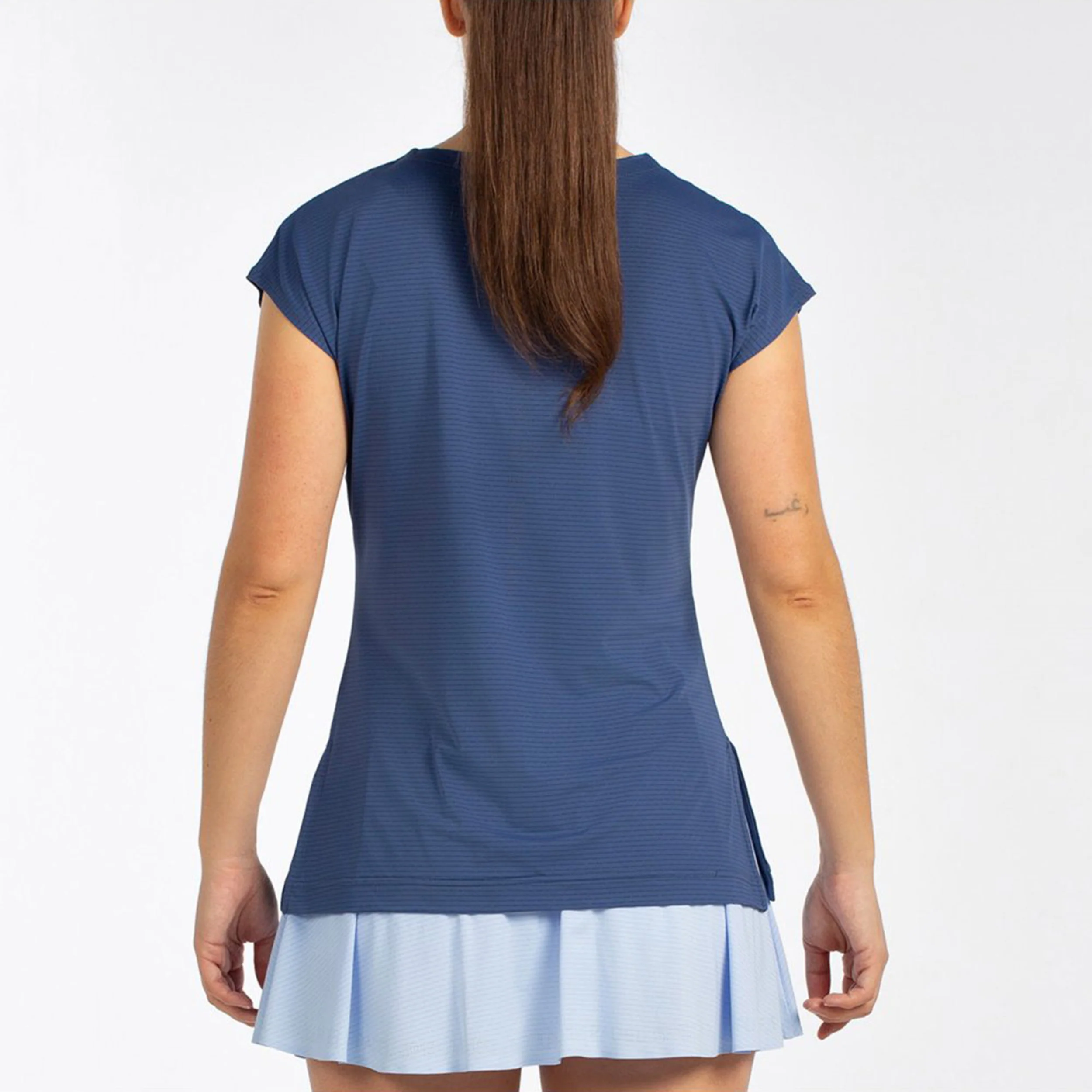 Covelo T-Shirt Damen-Blau - Image 3
