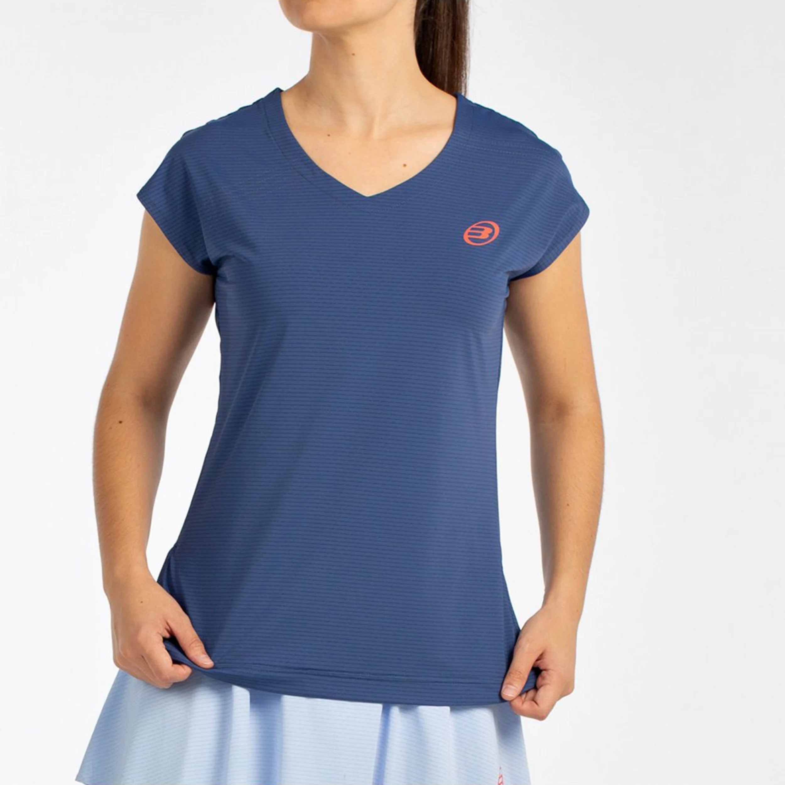 Covelo T-Shirt Damen-Blau - Image 4