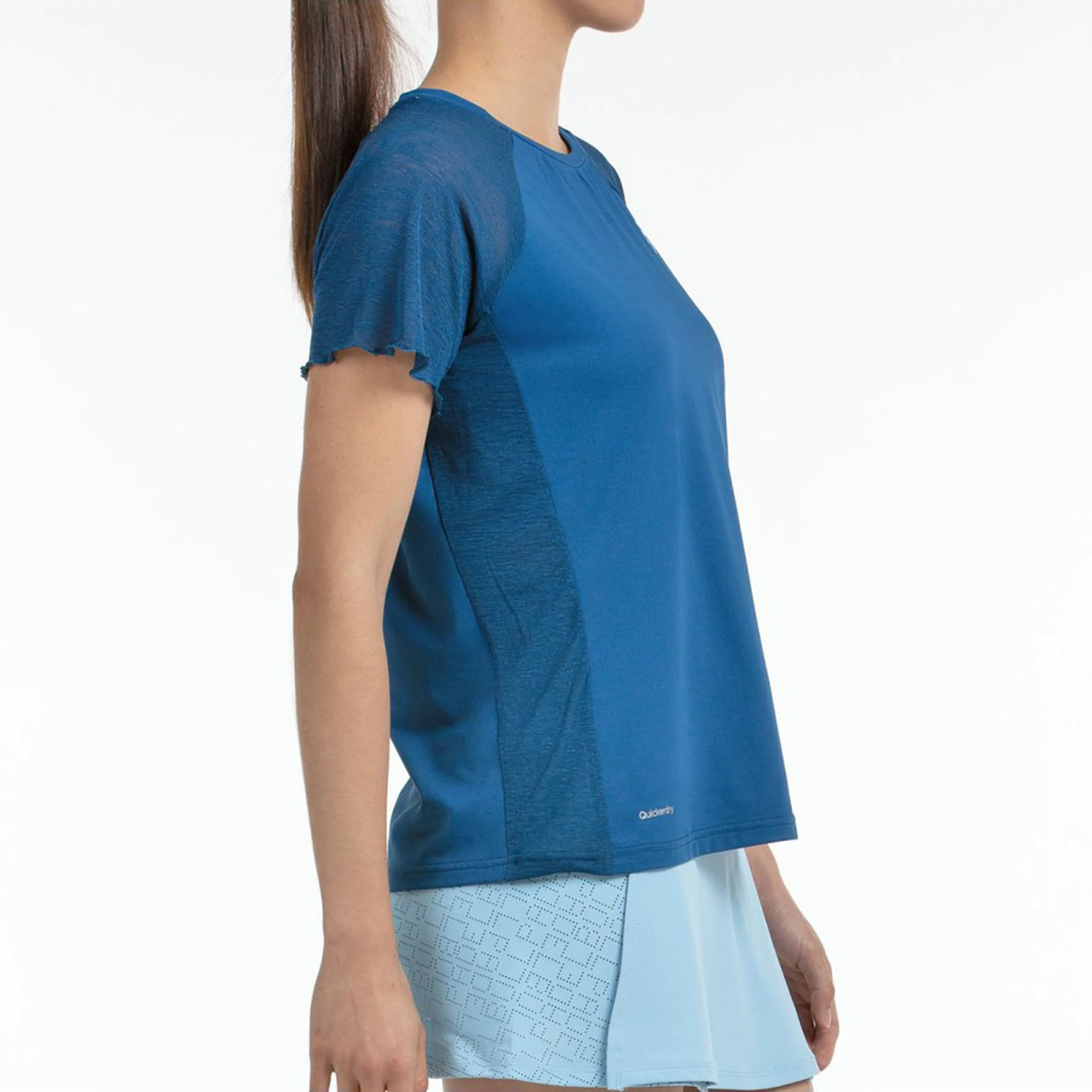 Dedale T-Shirt Damen-Blau - Image 4