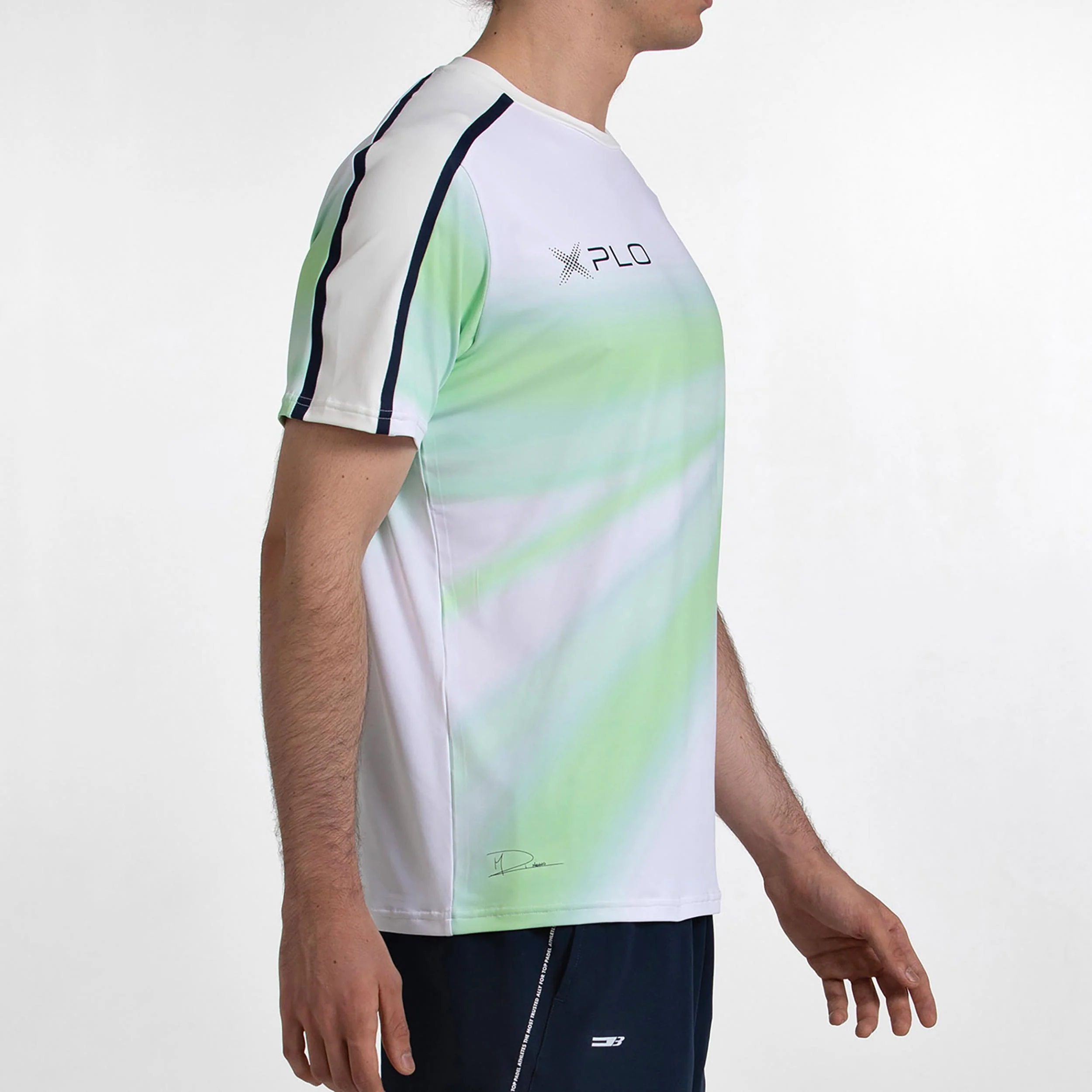 Dinenno 26V T-Shirt Herren - weiß, grün - Image 4
