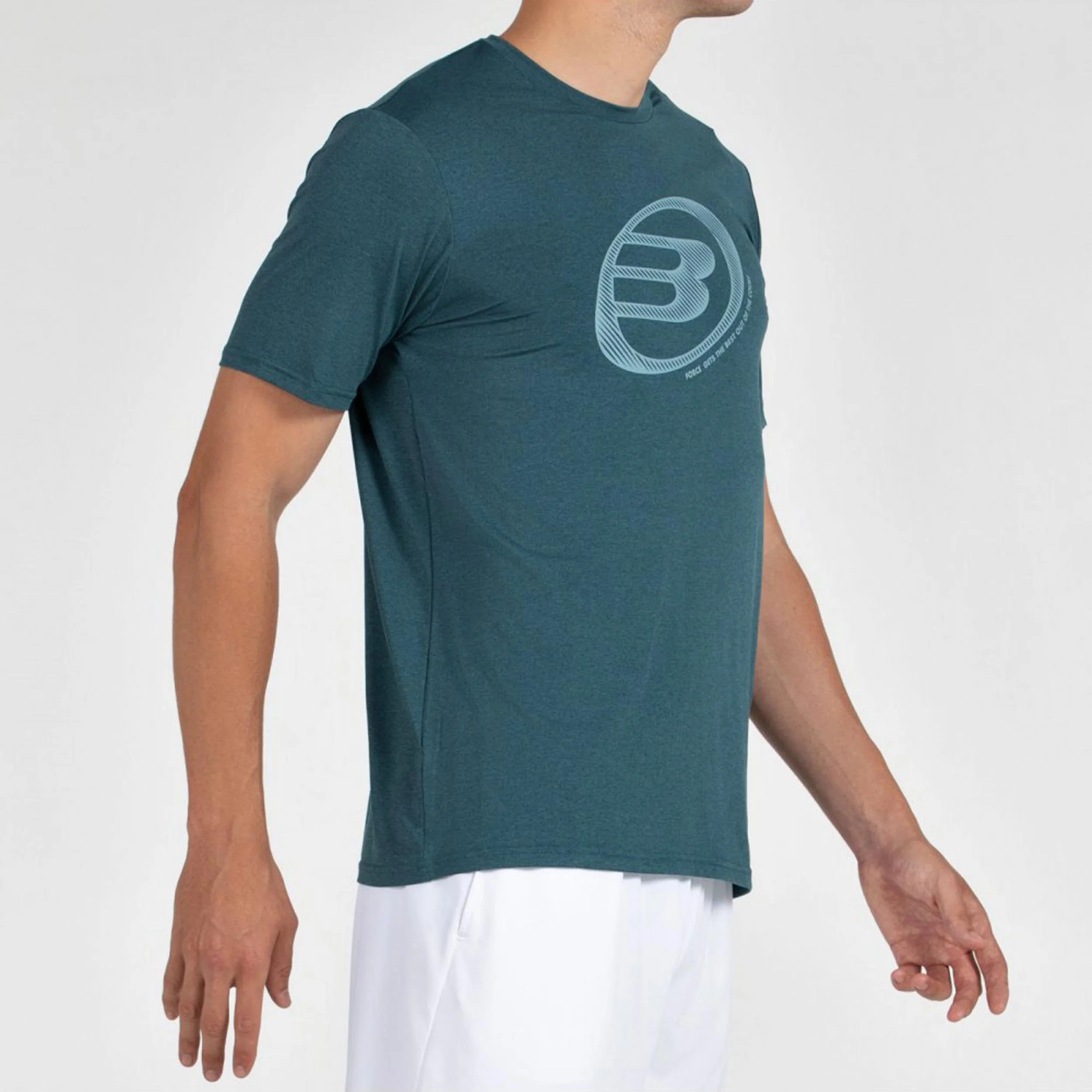 Lande T-Shirt Herren-Dunkelgrün - Image 4