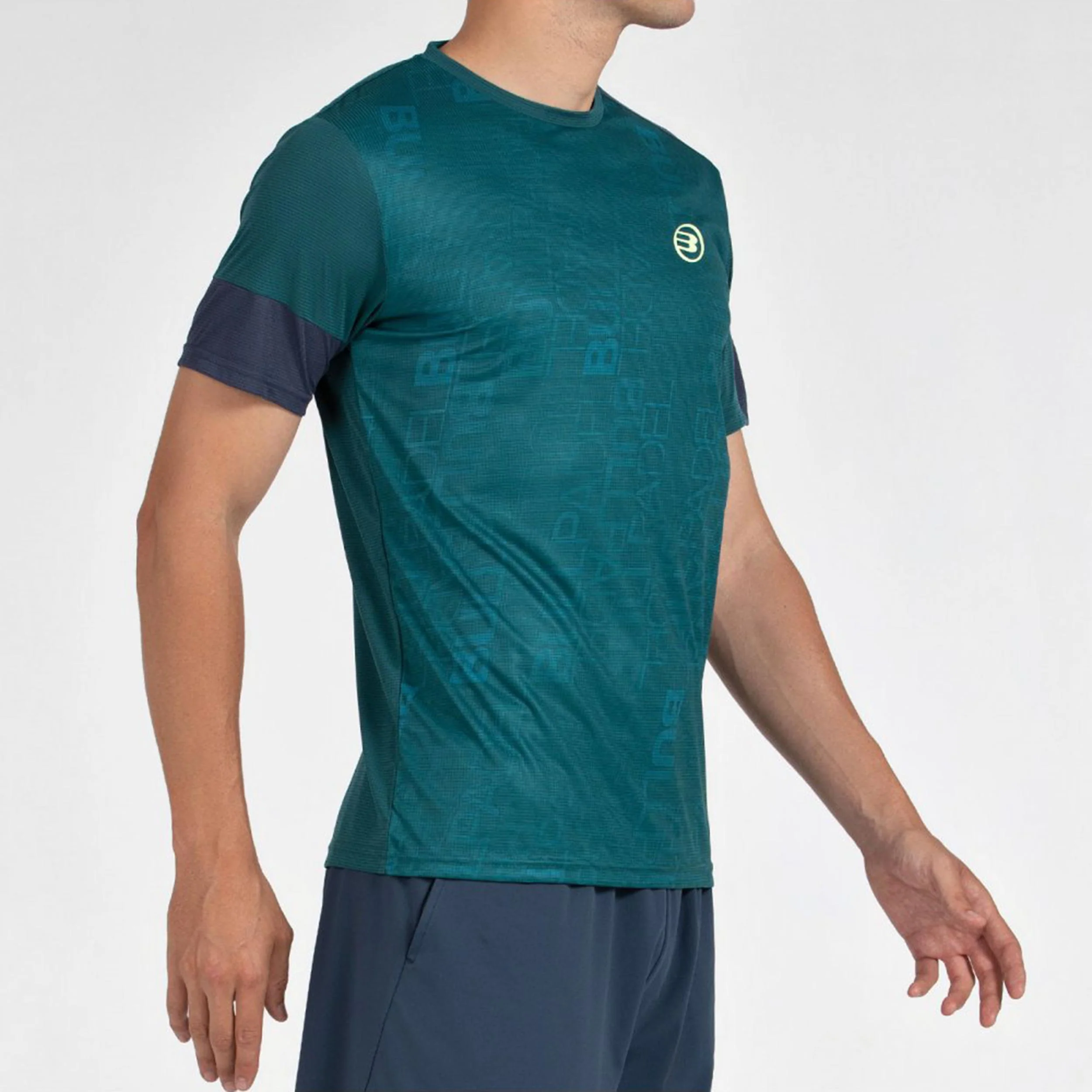 Leido T-Shirt Herren-Dunkelgrün - Image 4