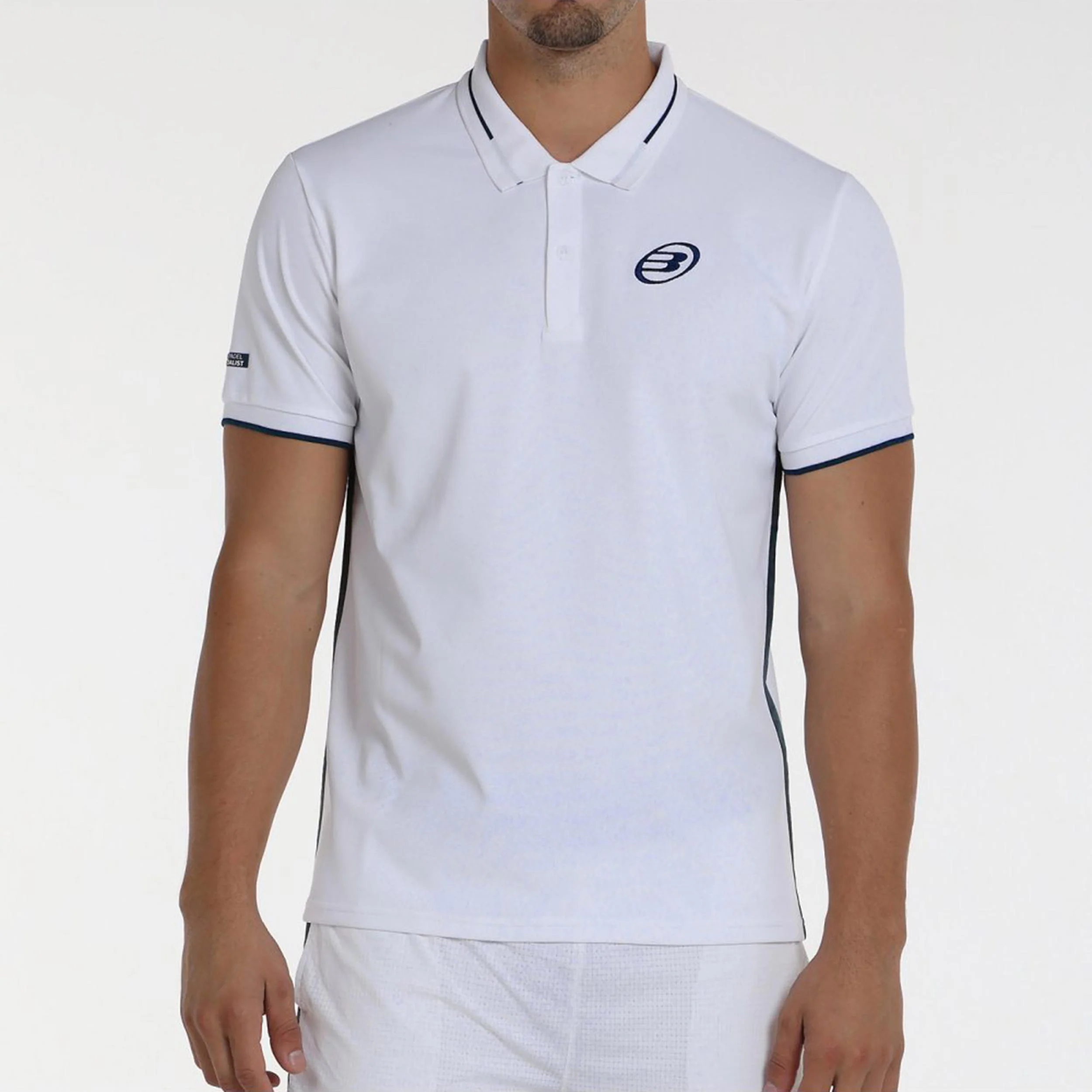 Leiro 25V Polo Herren-Weiß