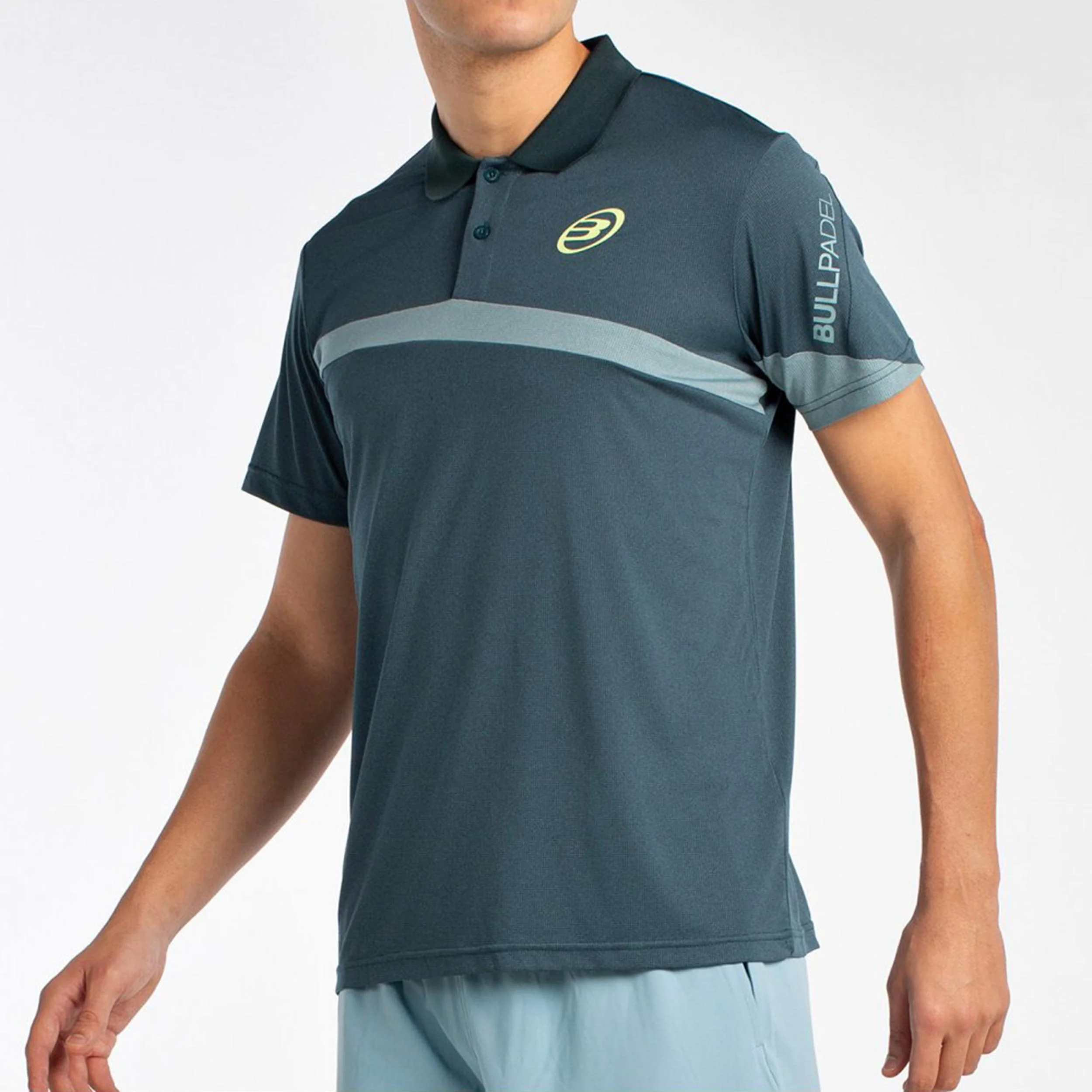 Lucir Polo Herren-Petrol - Image 3