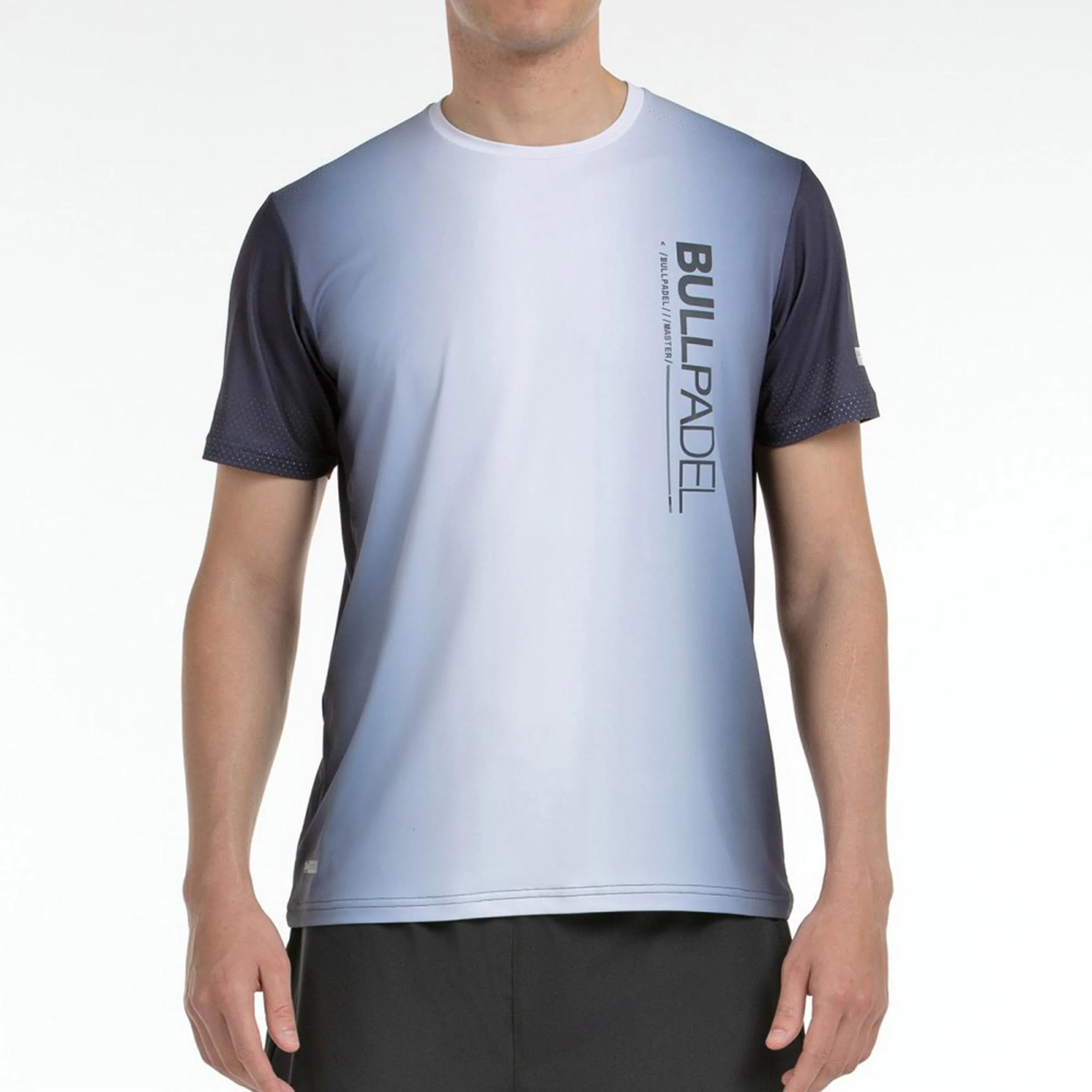 Muros T-Shirt Herren-Weiß,Dunkelgrau