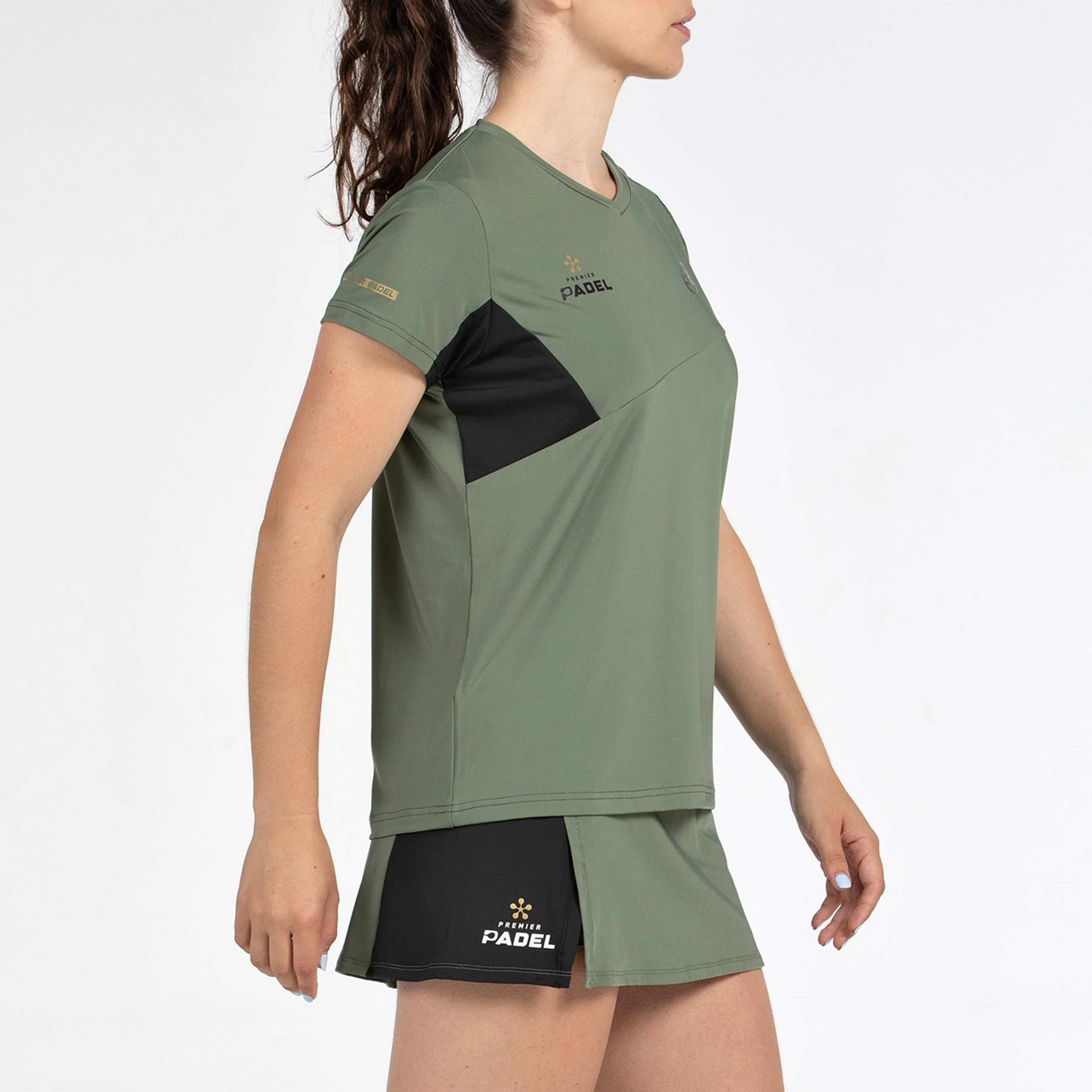 Pampan T-Shirt Damen - oliv - Image 3