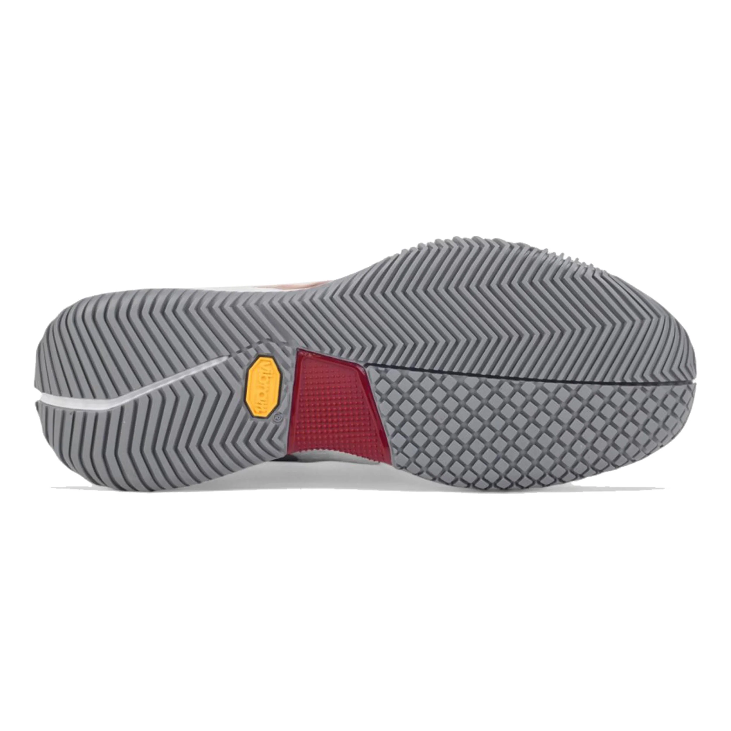 Xplo Vibram 25 Padelschuh Herren-Dunkelrot - Image 3