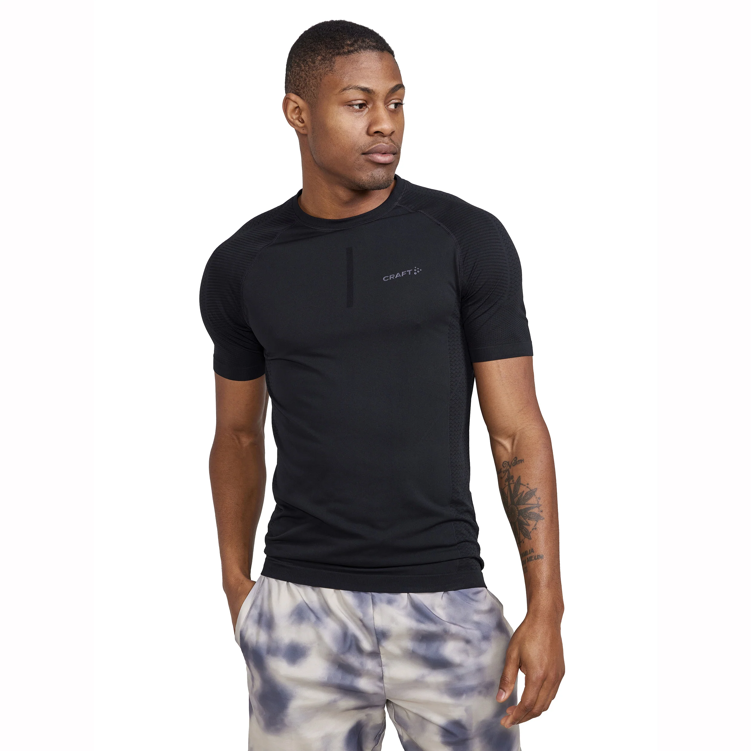 ADV Cool Intensity Laufshirt Herren-Schwarz - Image 2