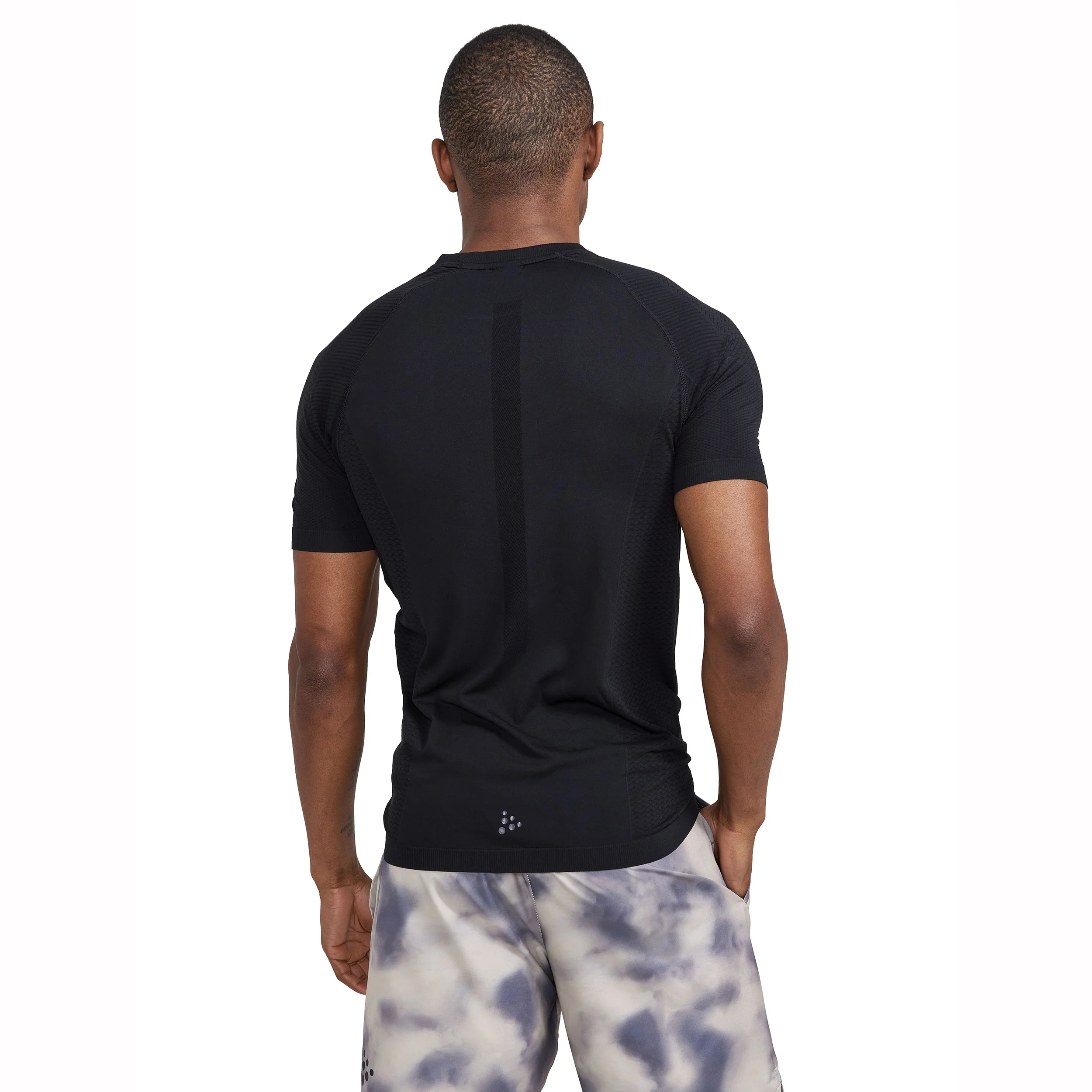 ADV Cool Intensity Laufshirt Herren-Schwarz - Image 3