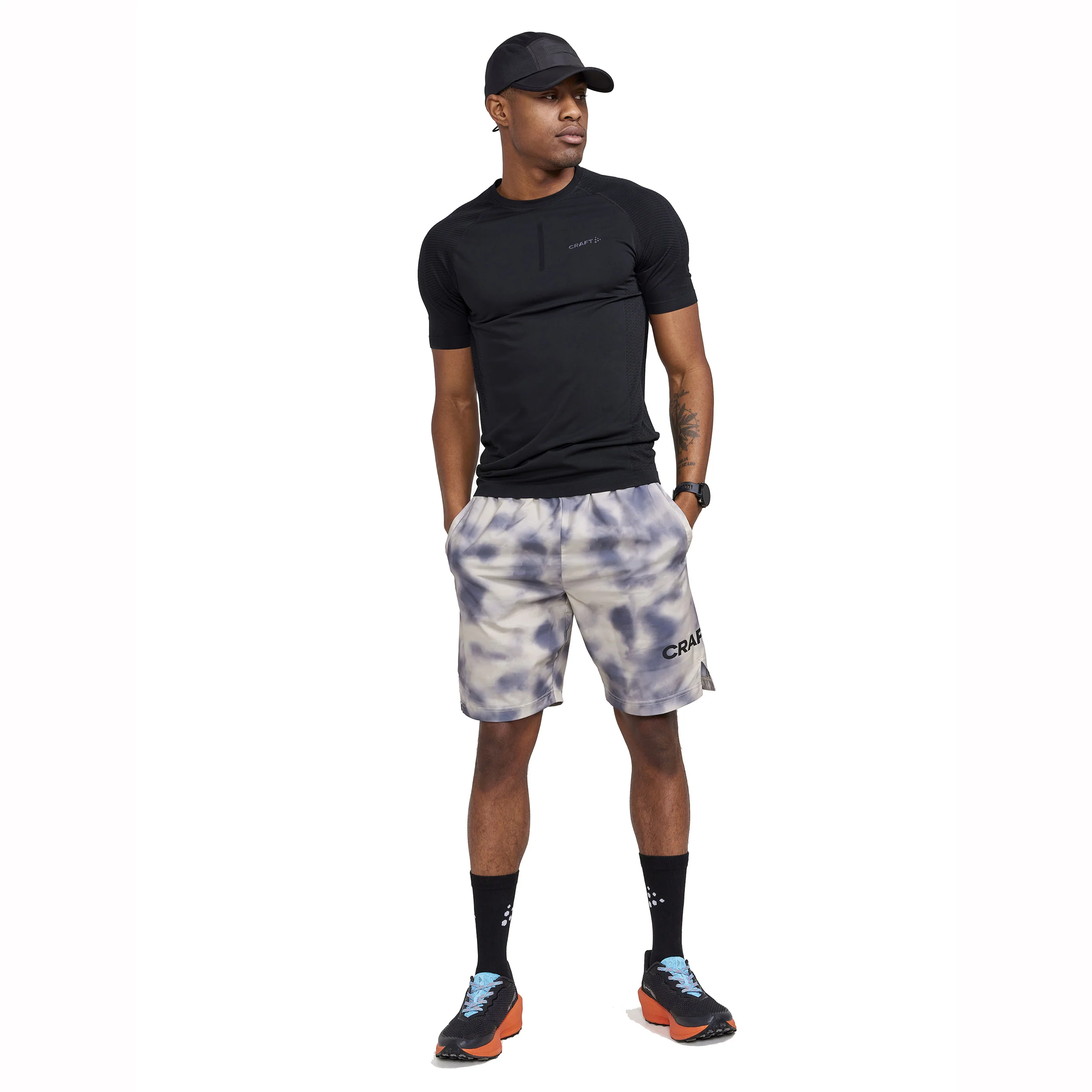 ADV Cool Intensity Laufshirt Herren-Schwarz - Image 4