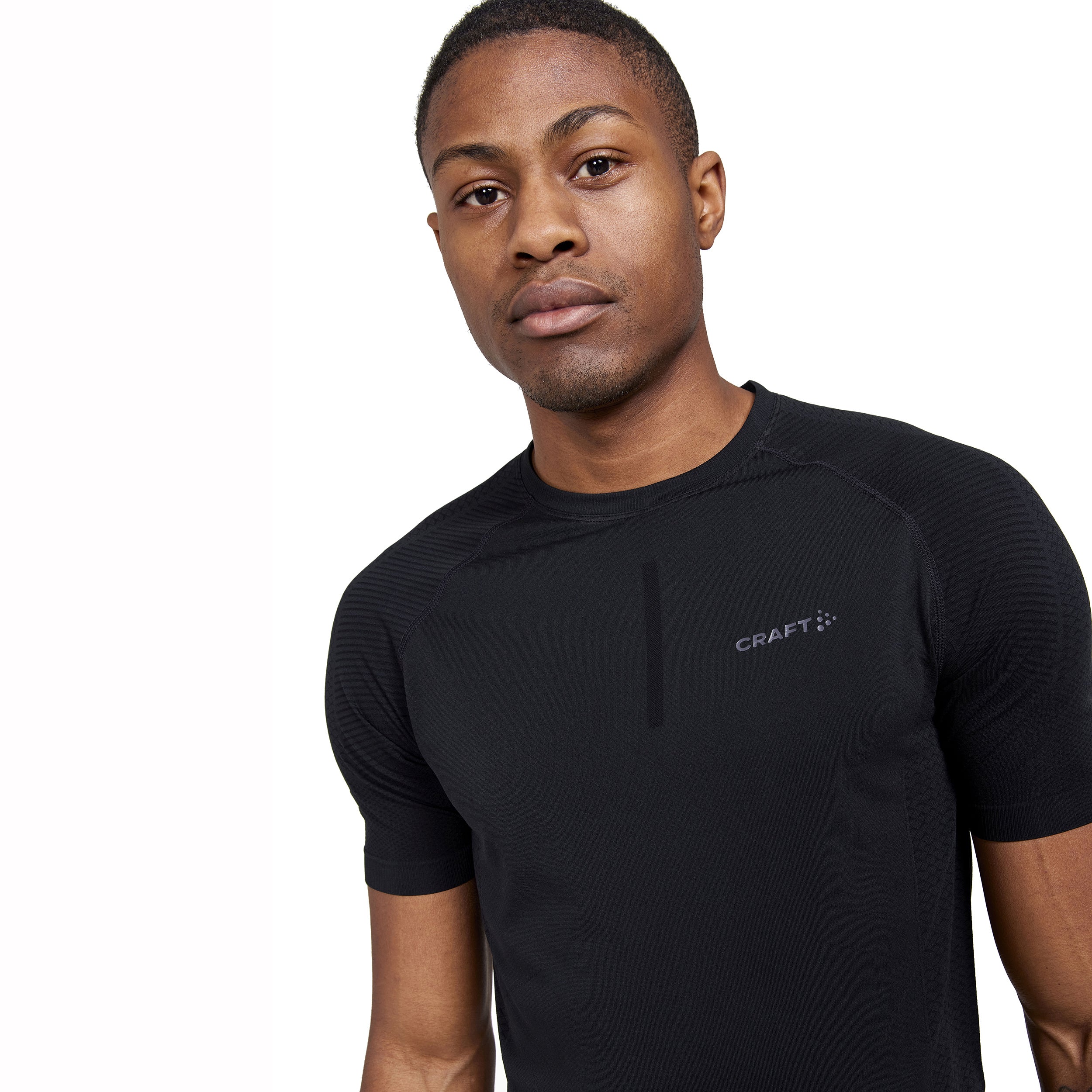 ADV Cool Intensity Laufshirt Herren-Schwarz - Image 5