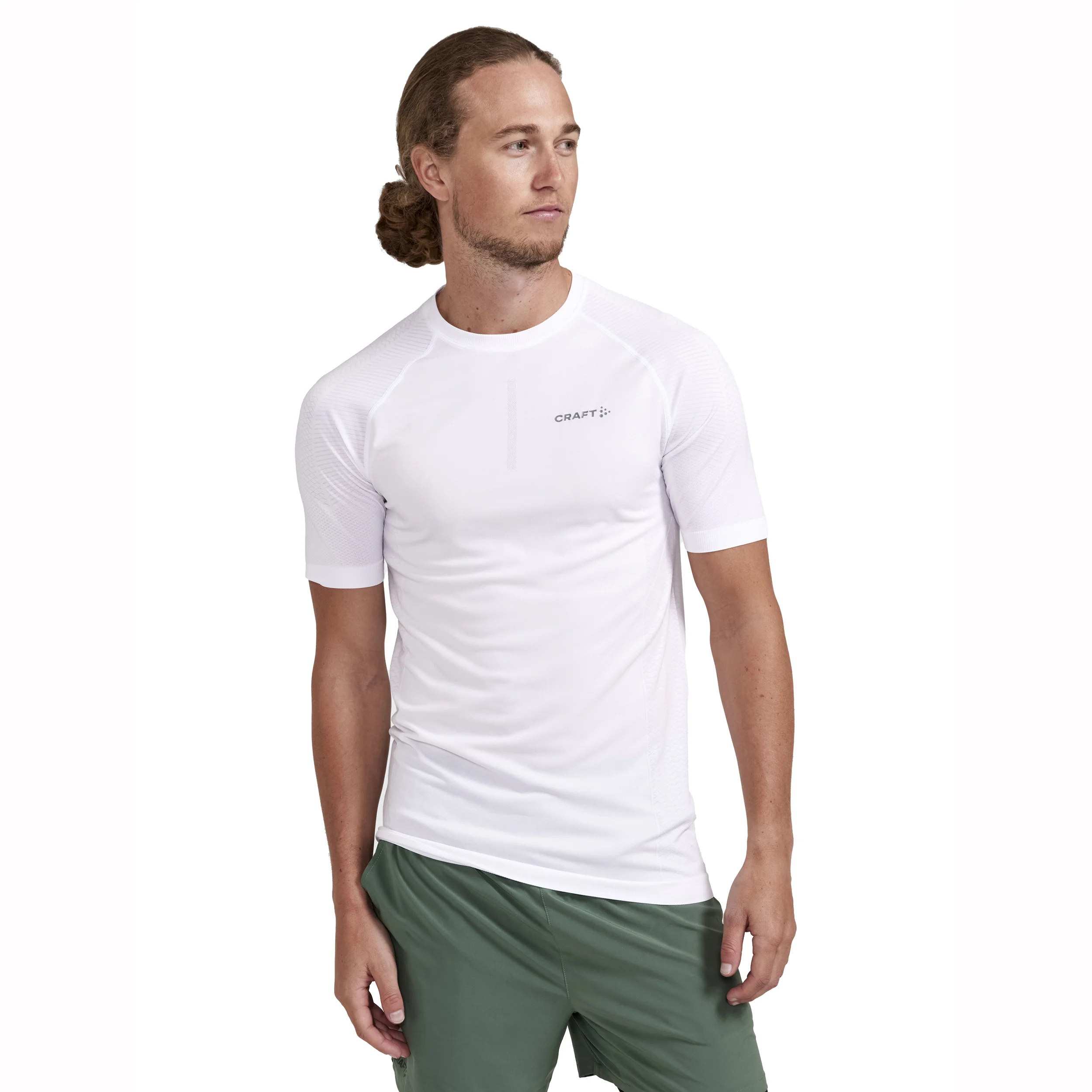ADV Cool Intensity Laufshirt Herren-Weiß - Image 2